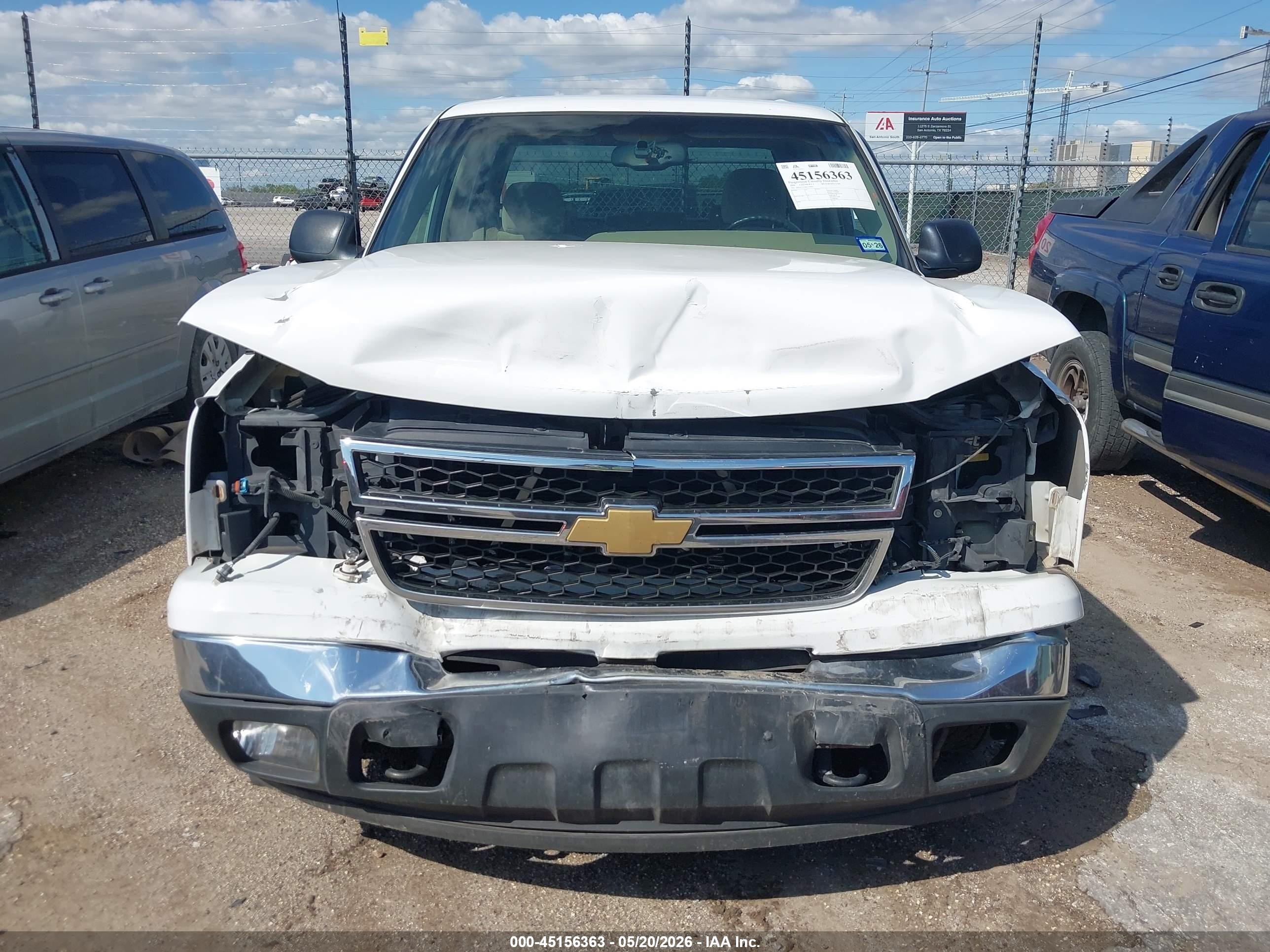 2006 Chevrolet Silverado 1500 Lt1 White vin: 2GCEC13TX61119809