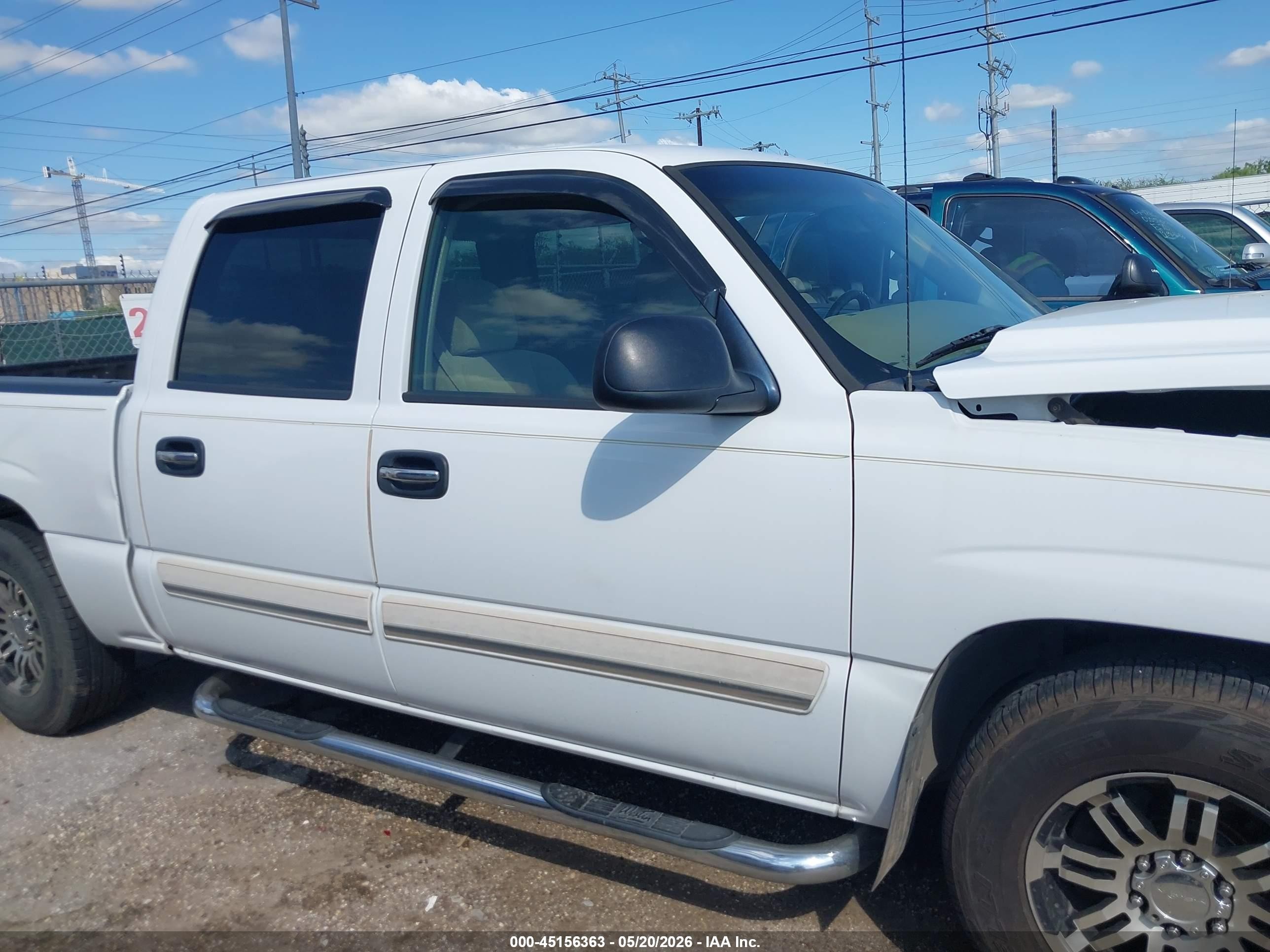2006 Chevrolet Silverado 1500 Lt1 White vin: 2GCEC13TX61119809