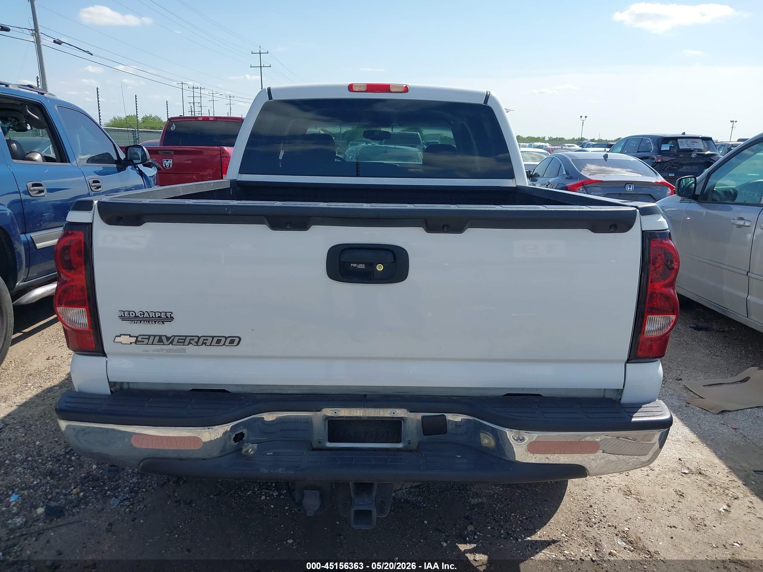 2006 Chevrolet Silverado 1500 Lt1 White vin: 2GCEC13TX61119809