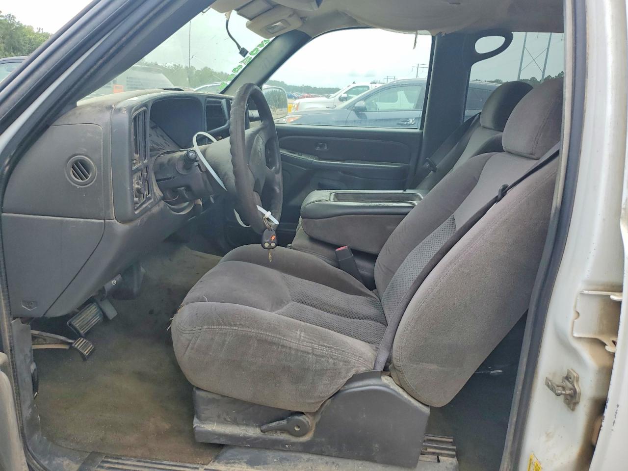 2007 Chevrolet 1500 15 Crew 4x2 White vin: 2GCEC13V071152319