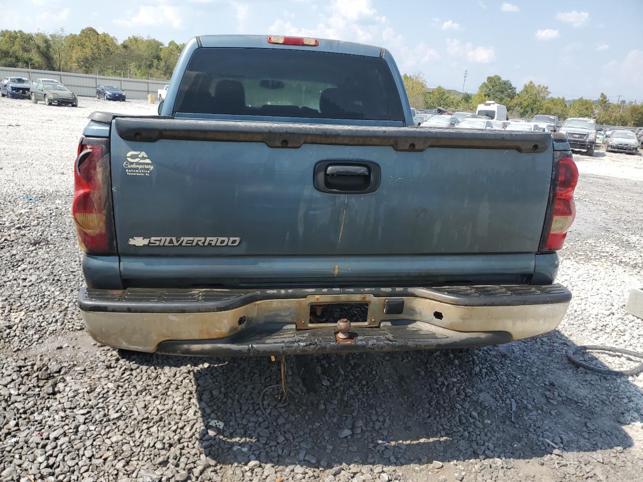 2006 Chevrolet Silverado C1500 Blue vin: 2GCEC13V161226071
