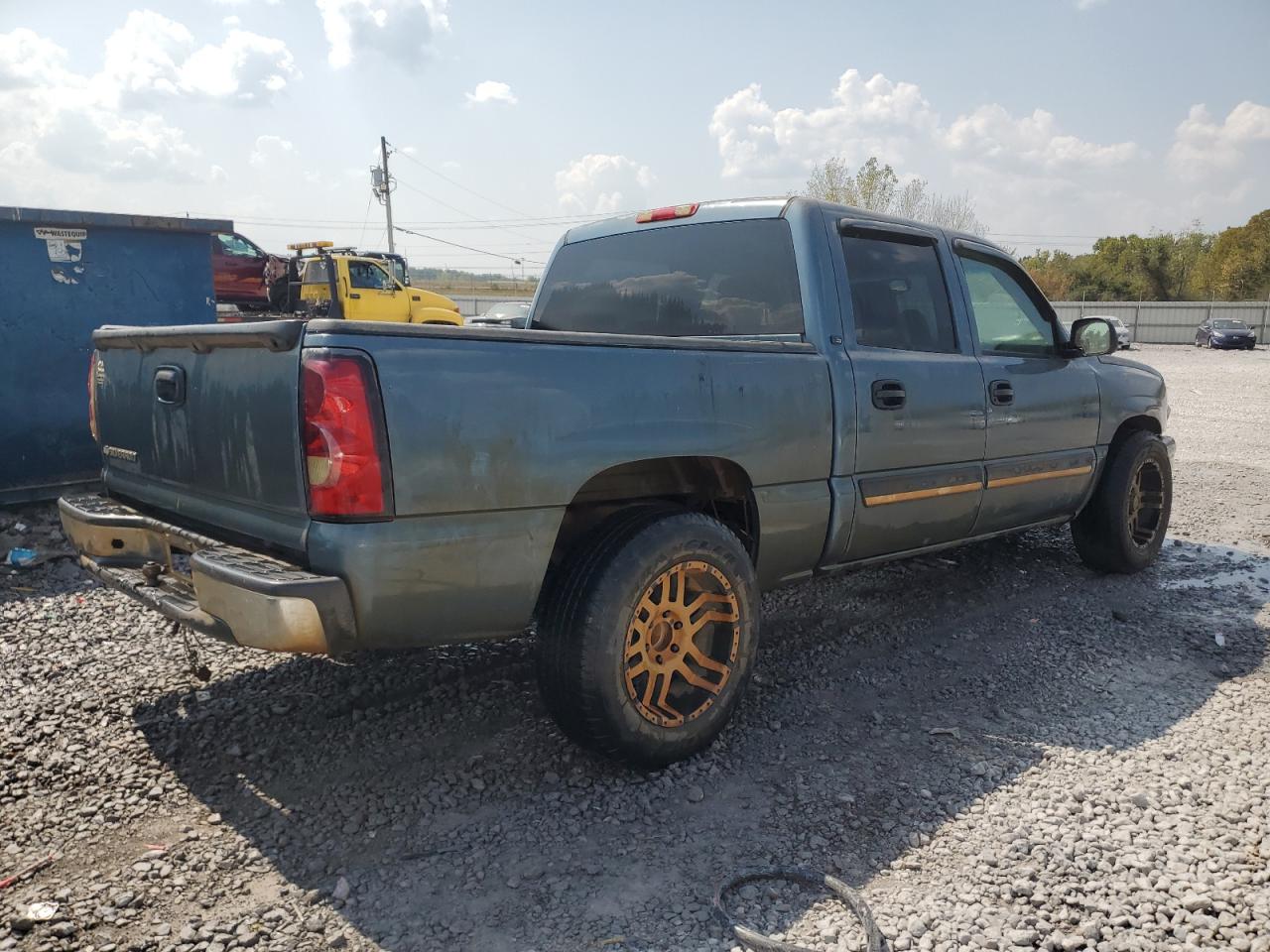 2006 Chevrolet Silverado C1500 Blue vin: 2GCEC13V161226071