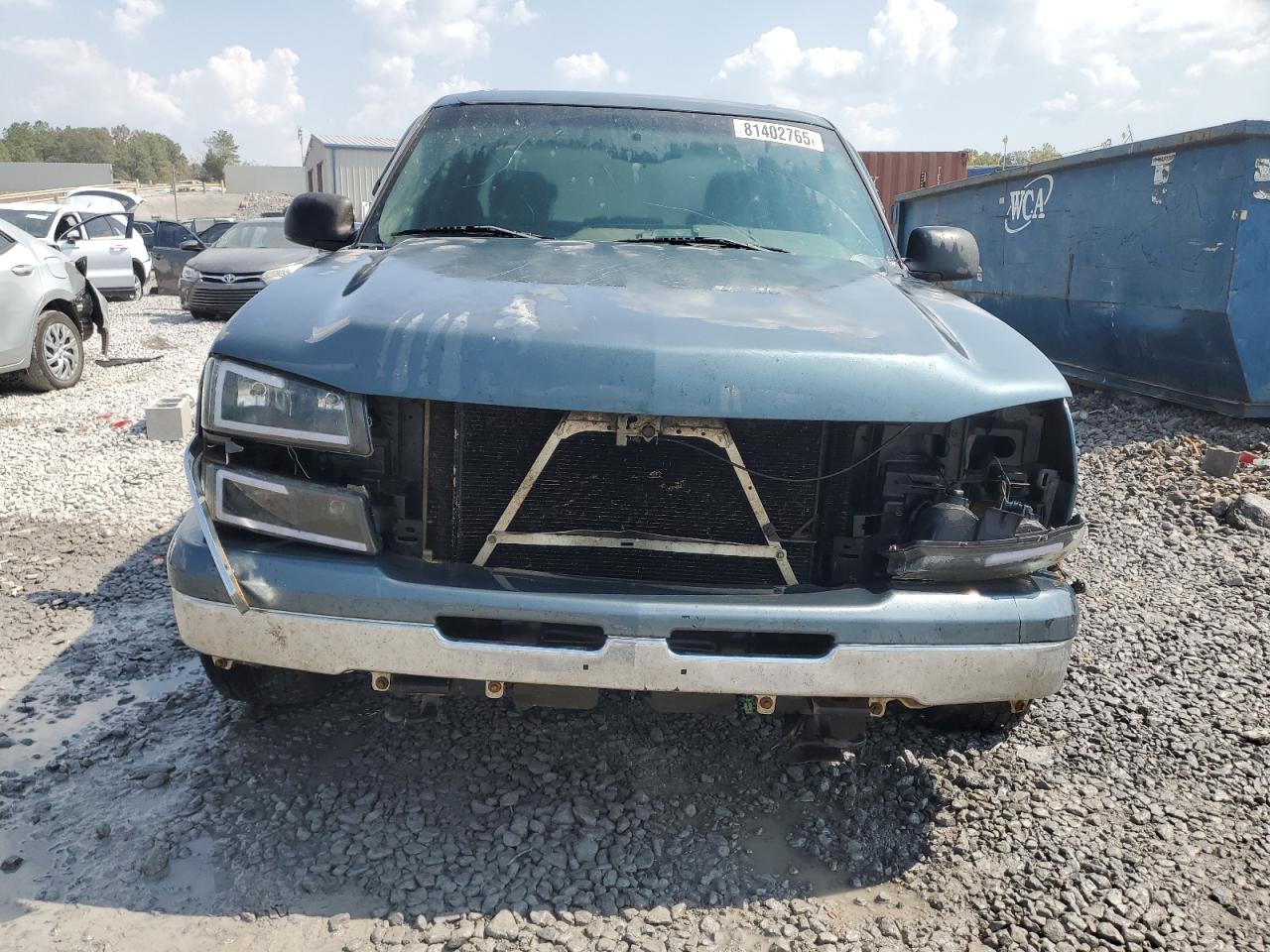 2006 Chevrolet Silverado C1500 Blue vin: 2GCEC13V161226071