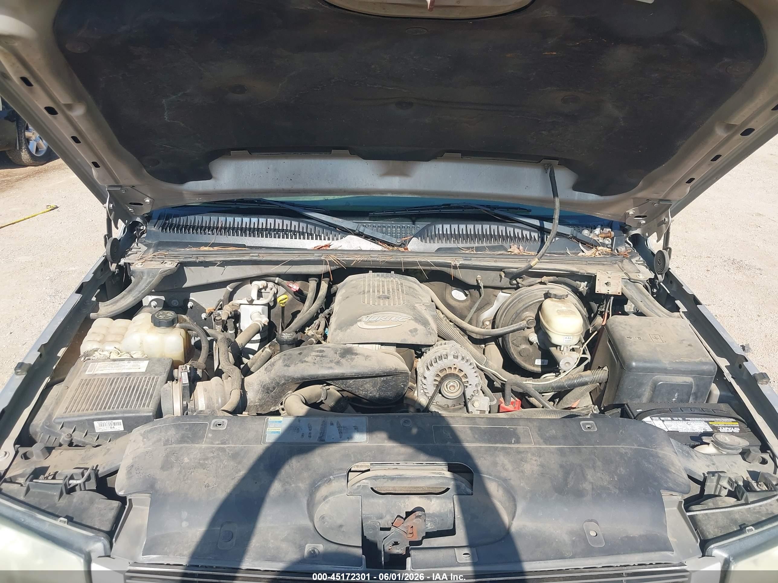 2007 Chevrolet Silverado 1500 Classic Ls Silver vin: 2GCEC13V171100021