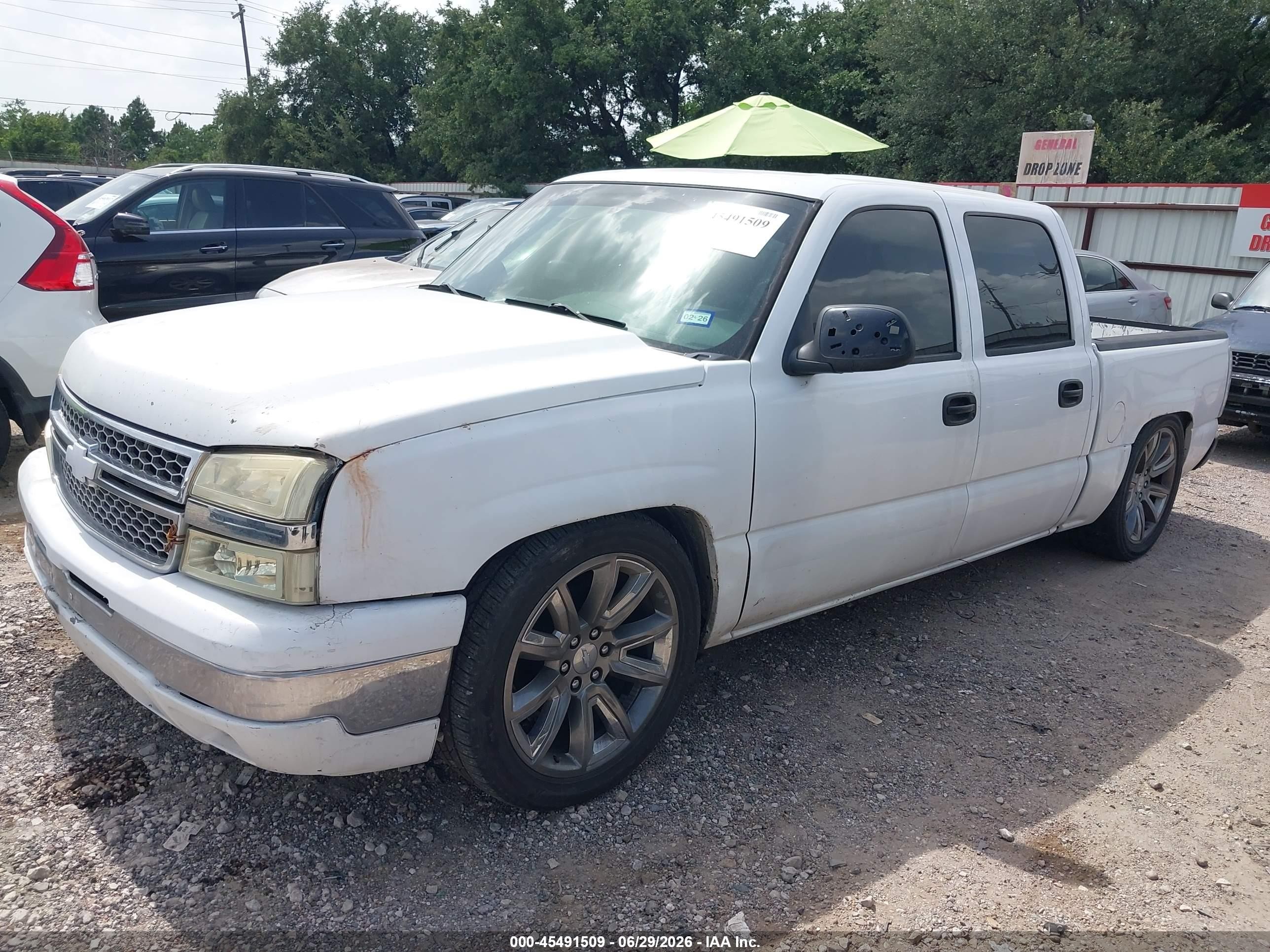 2007 Chevrolet Silverado 1500 Classic Ls White vin: 2GCEC13V171178461