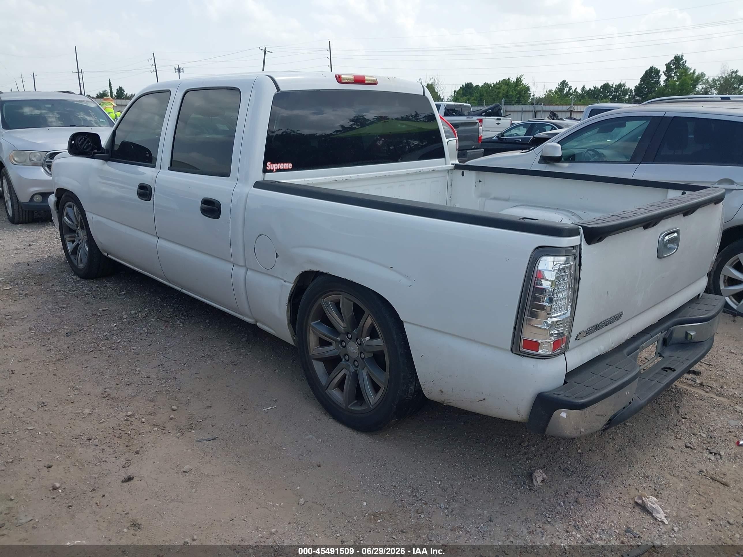2007 Chevrolet Silverado 1500 Classic Ls White vin: 2GCEC13V171178461
