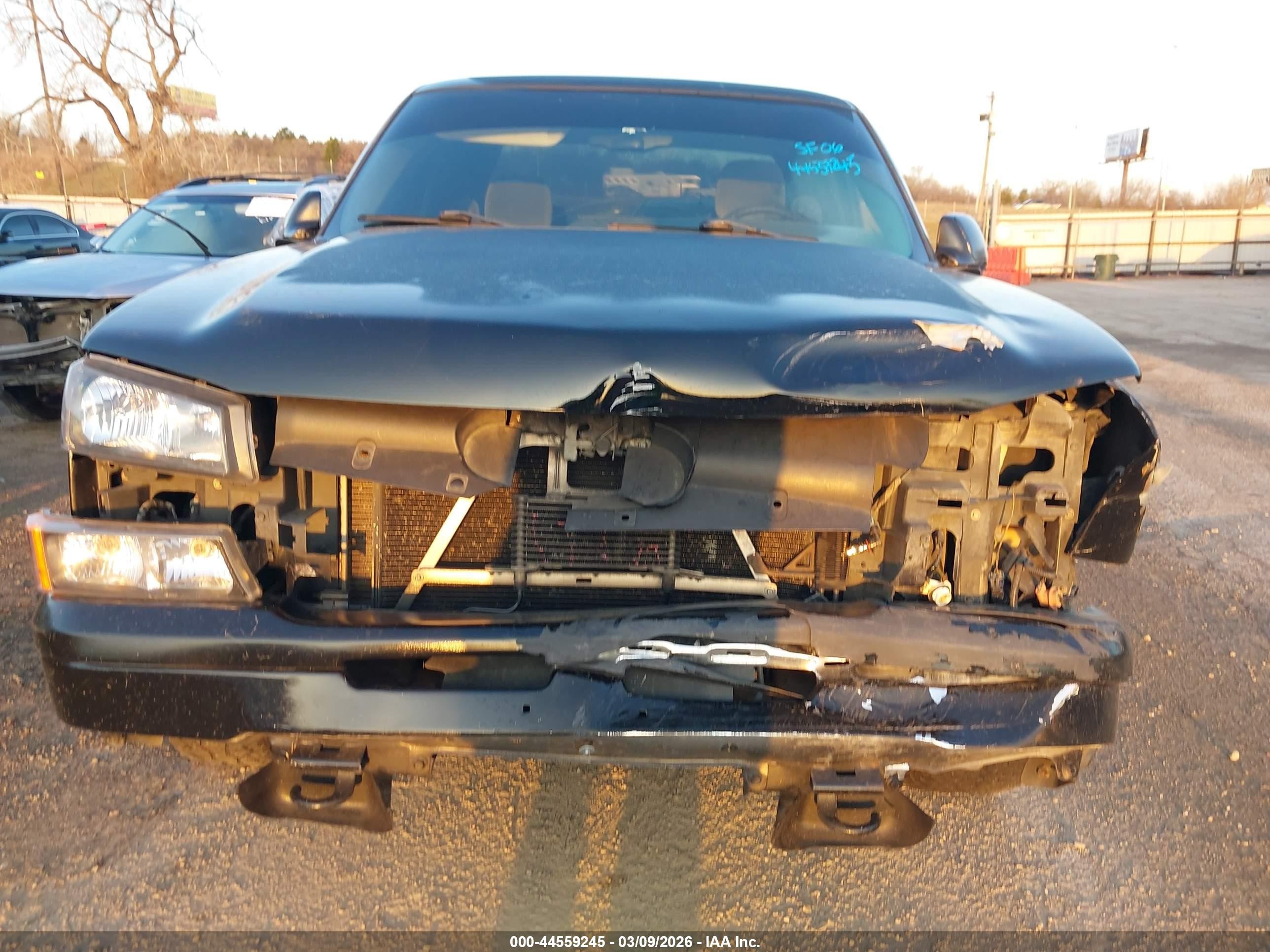 2006 Chevrolet Silverado 1500 Ls Black vin: 2GCEC13V261286506