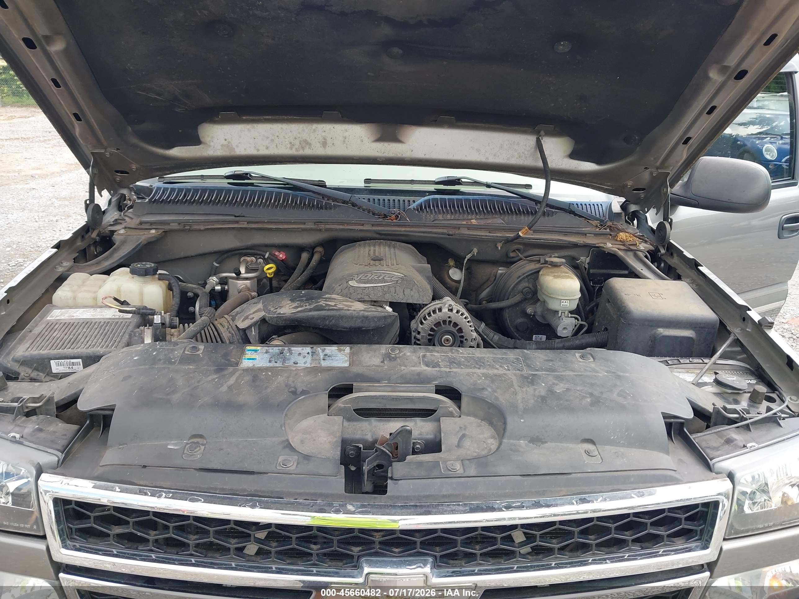 2006 Chevrolet Silverado 1500 Ls Gray vin: 2GCEC13V261328950