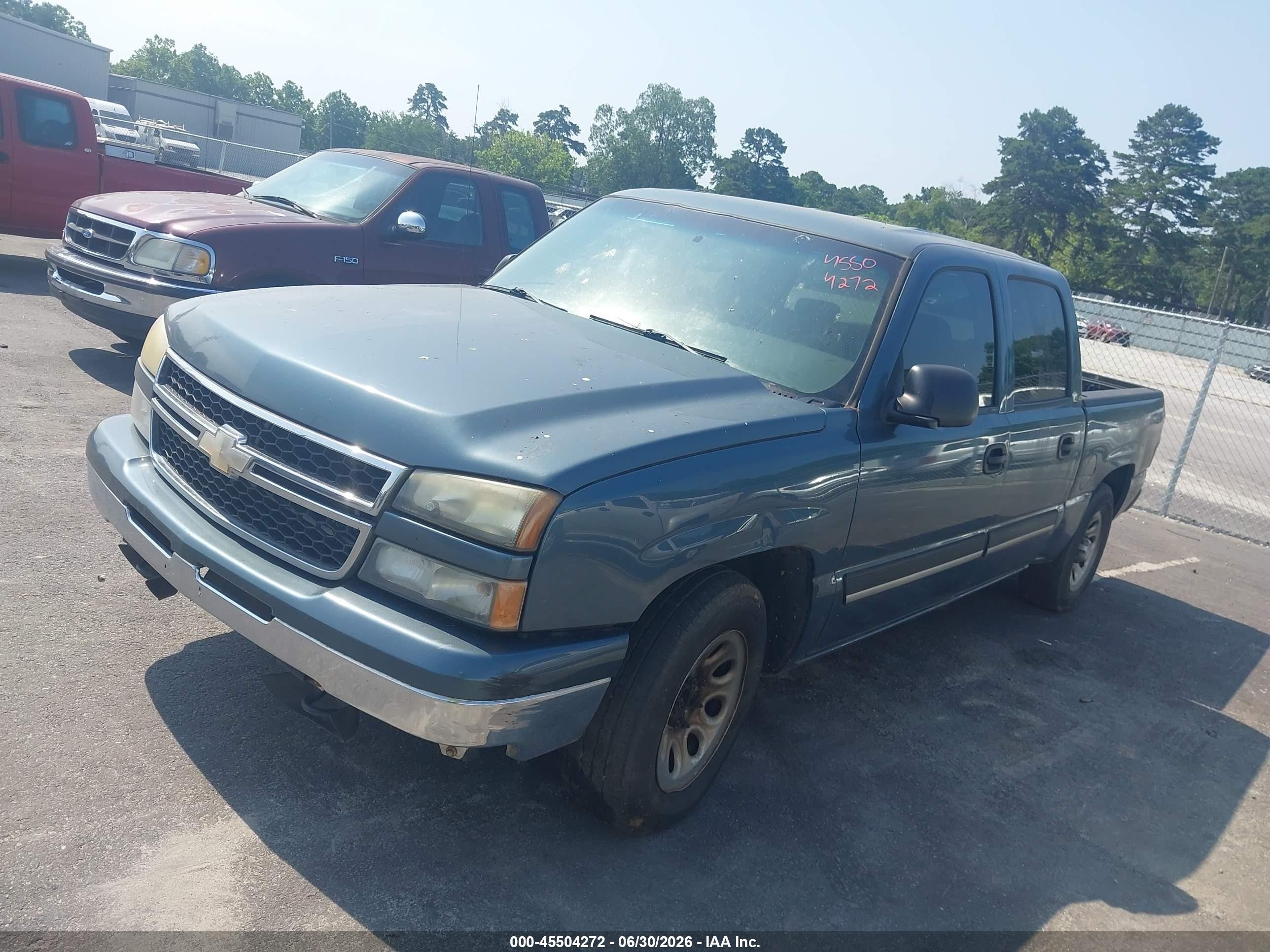 2007 Chevrolet Silverado 1500 Classic Ls Gray vin: 2GCEC13V271159093