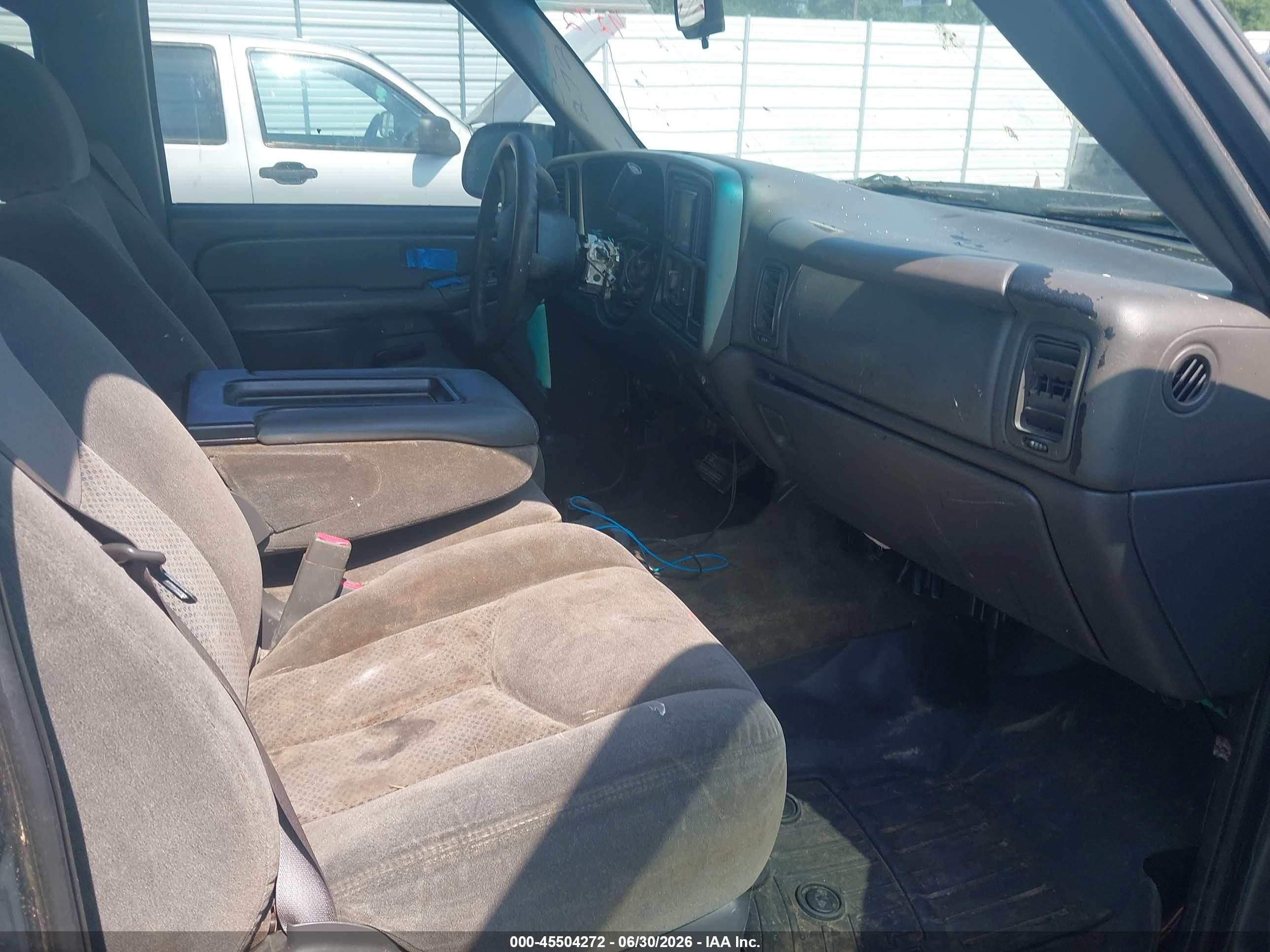2007 Chevrolet Silverado 1500 Classic Ls Gray vin: 2GCEC13V271159093