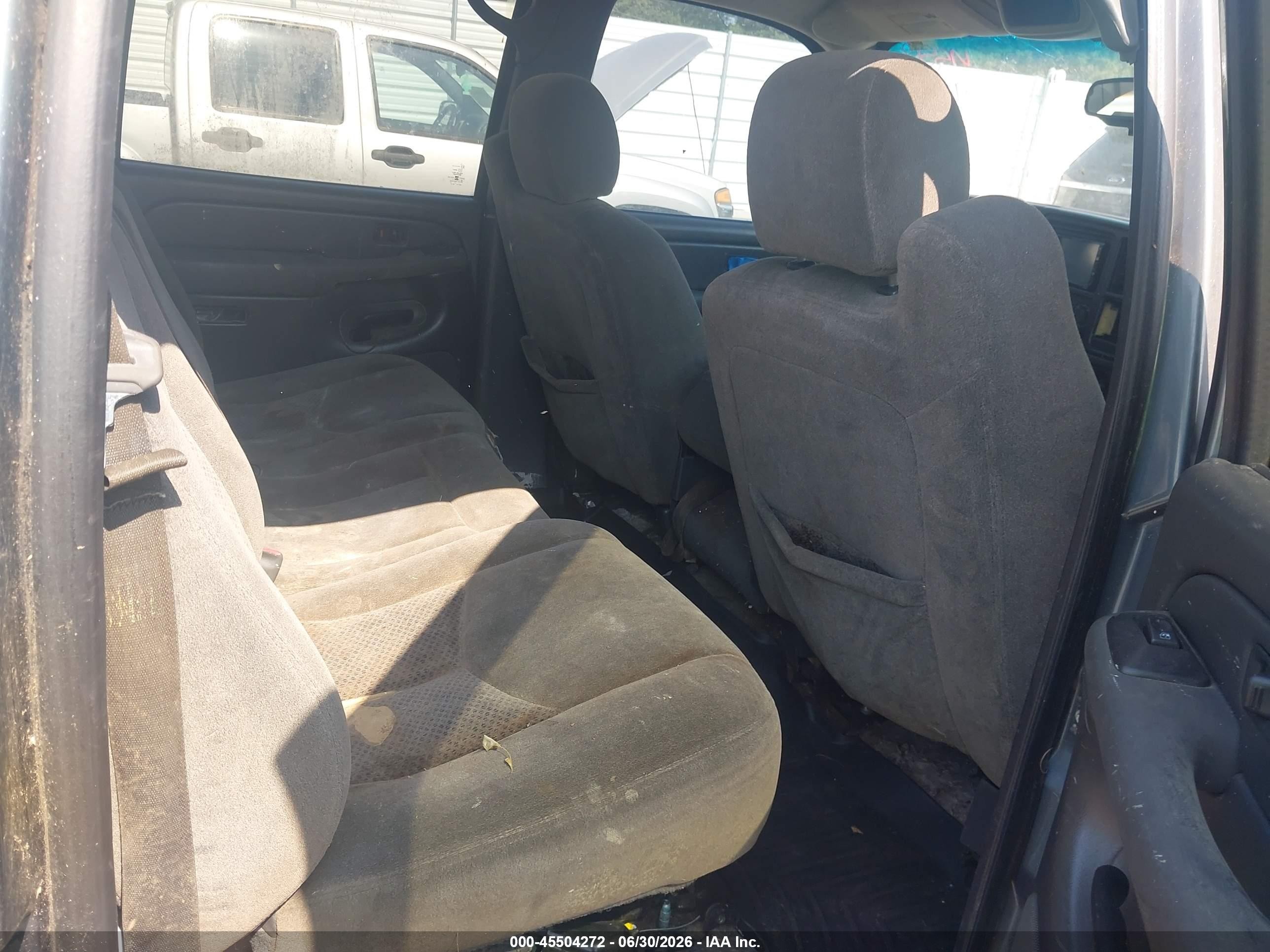 2007 Chevrolet Silverado 1500 Classic Ls Gray vin: 2GCEC13V271159093