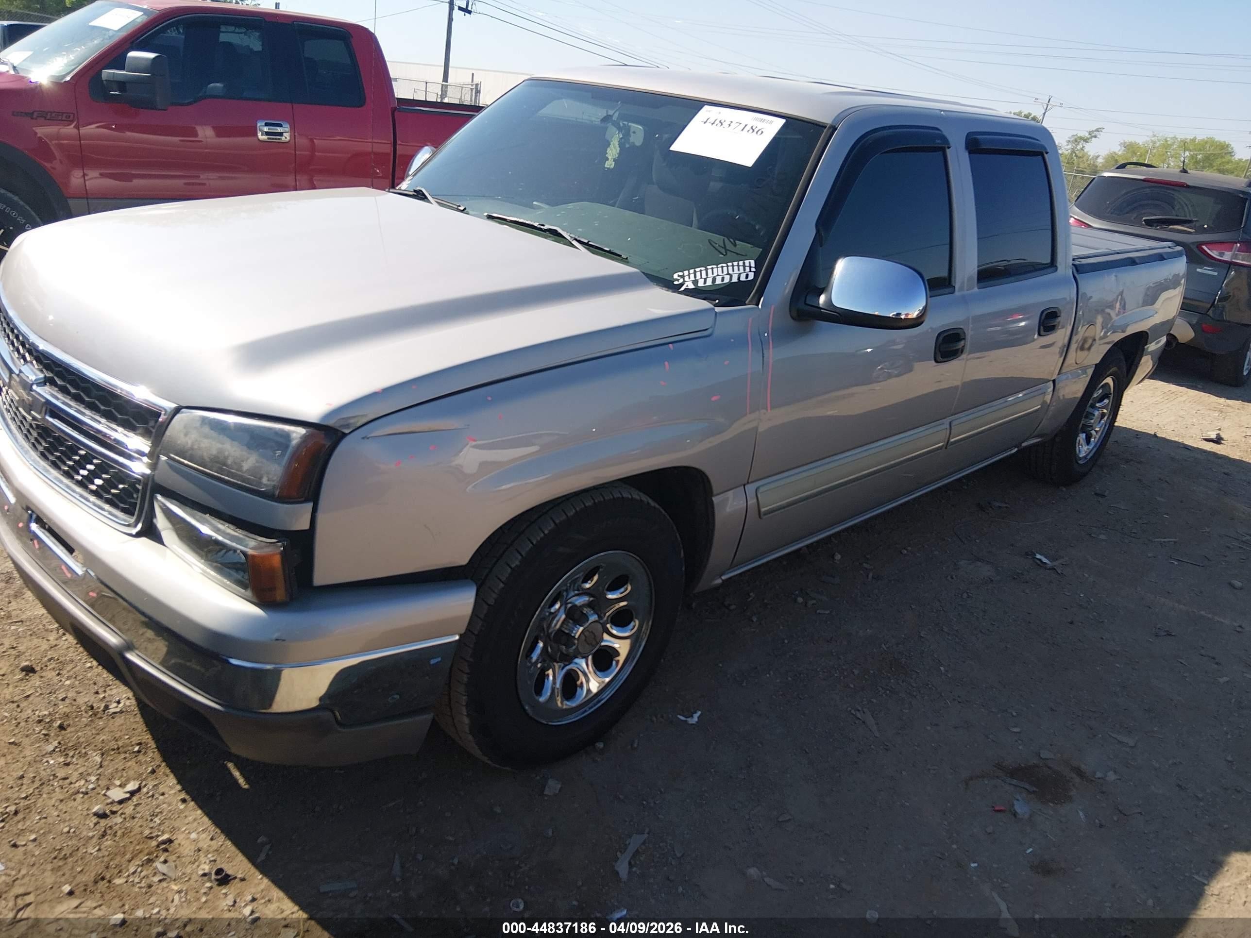 2006 Chevrolet Silverado 1500 Ls Gray vin: 2GCEC13V361316192