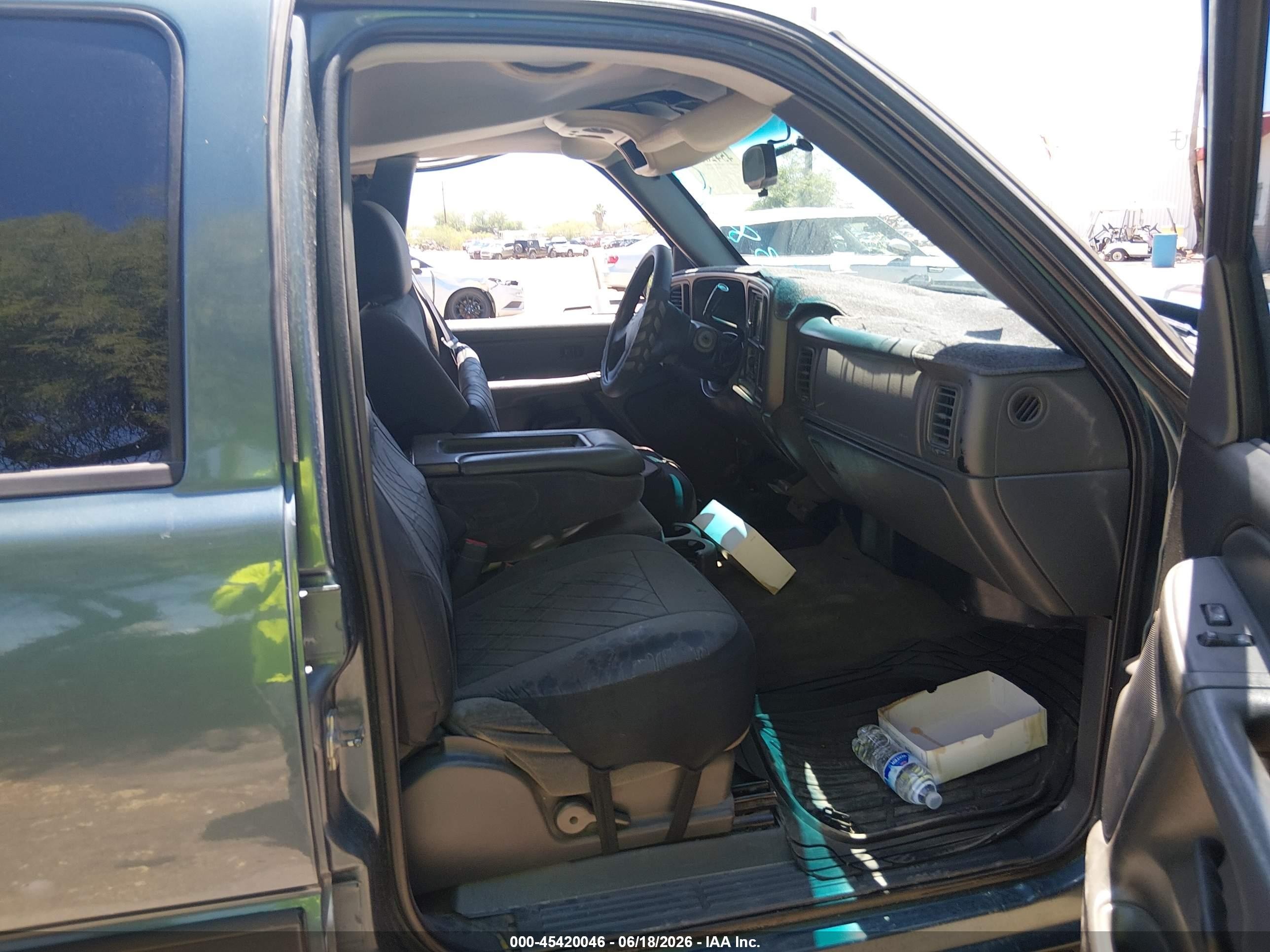 2007 Chevrolet Silverado 1500 Classic Ls Бирюзовый vin: 2GCEC13V371158440