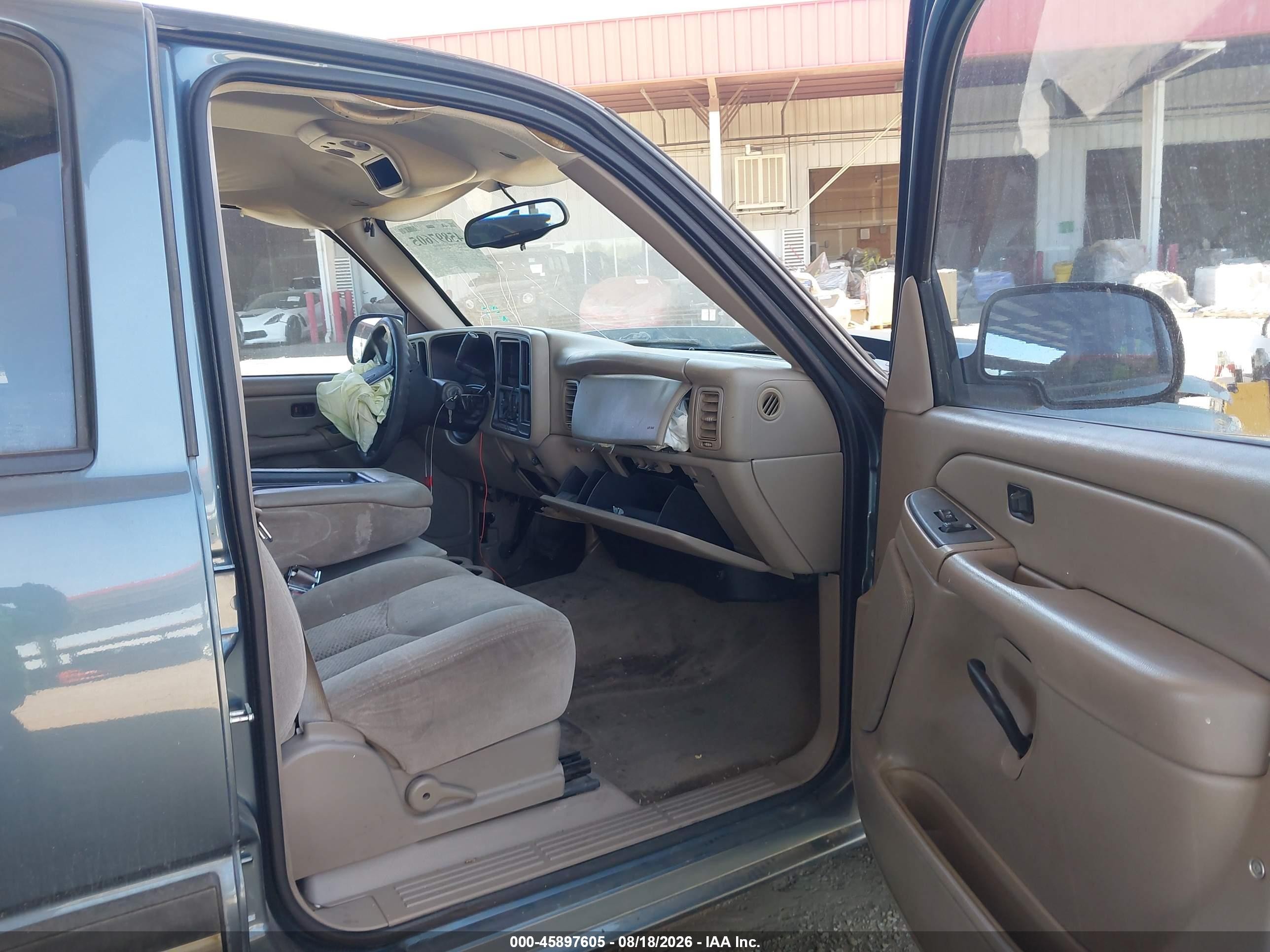 2007 Chevrolet Silverado 1500 Classic Ls Gray vin: 2GCEC13V471169673