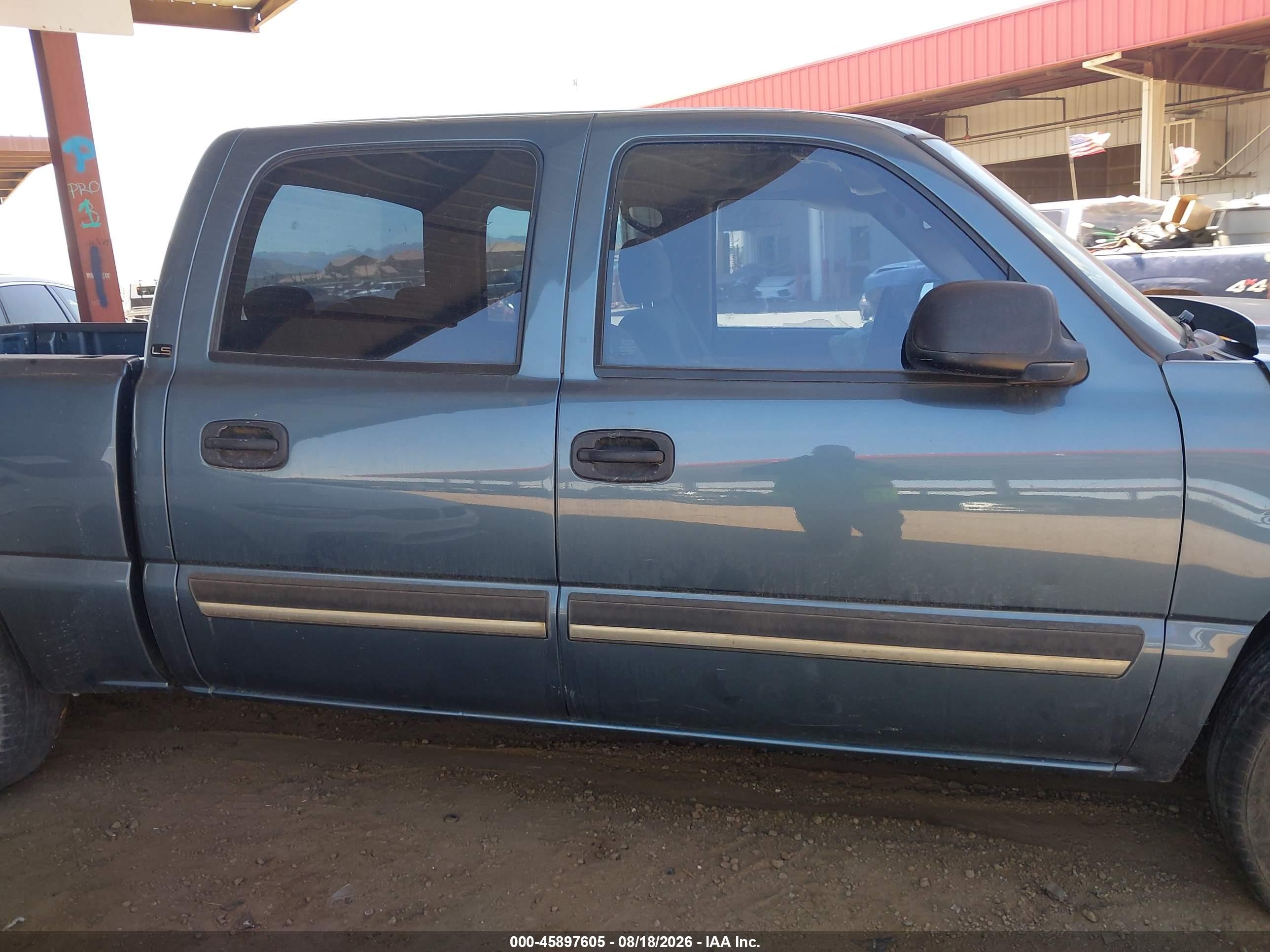 2007 Chevrolet Silverado 1500 Classic Ls Gray vin: 2GCEC13V471169673