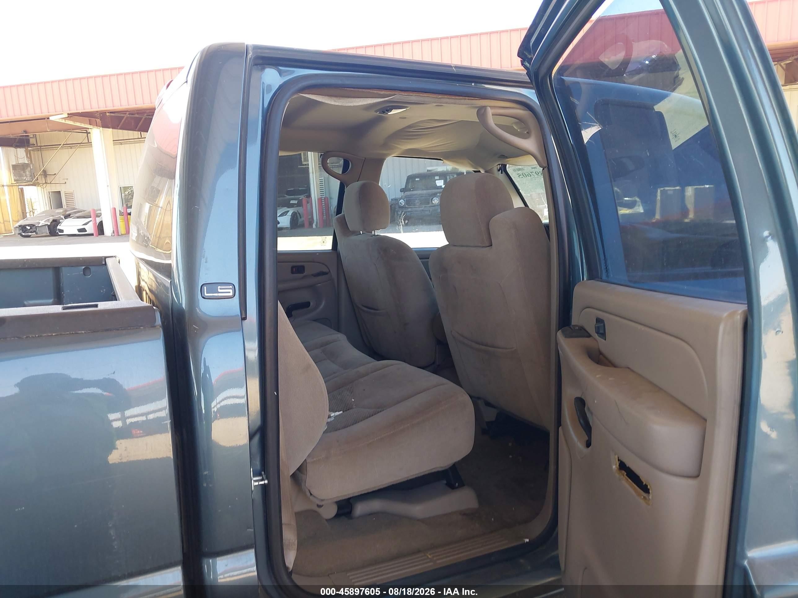 2007 Chevrolet Silverado 1500 Classic Ls Gray vin: 2GCEC13V471169673
