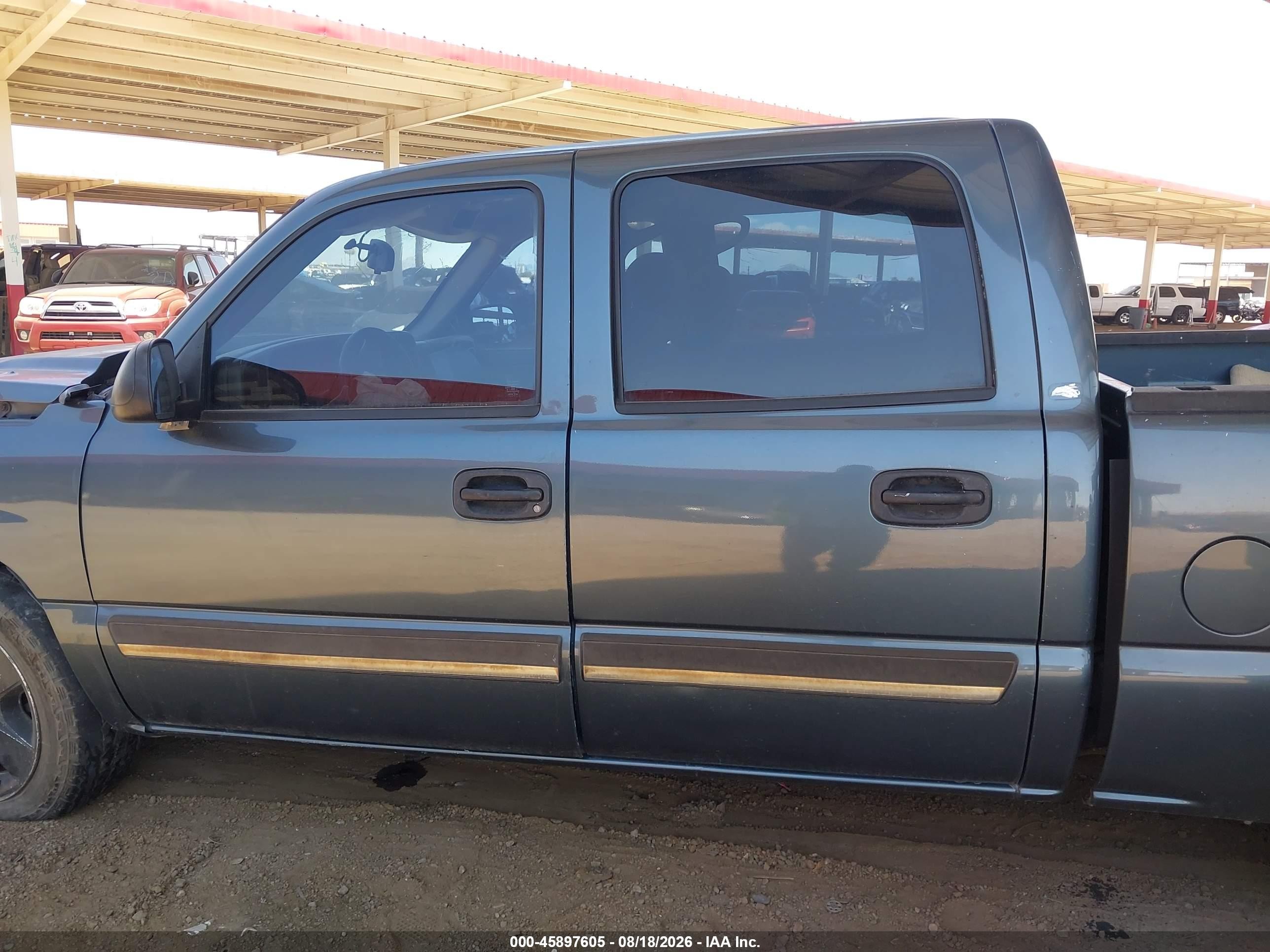 2007 Chevrolet Silverado 1500 Classic Ls Gray vin: 2GCEC13V471169673
