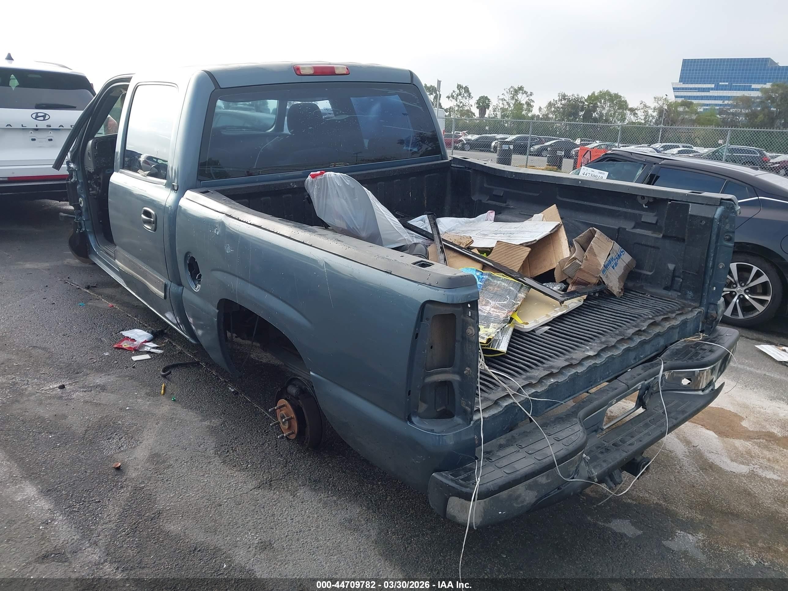 2006 Chevrolet Silverado 1500 Ls Gray vin: 2GCEC13V561263138