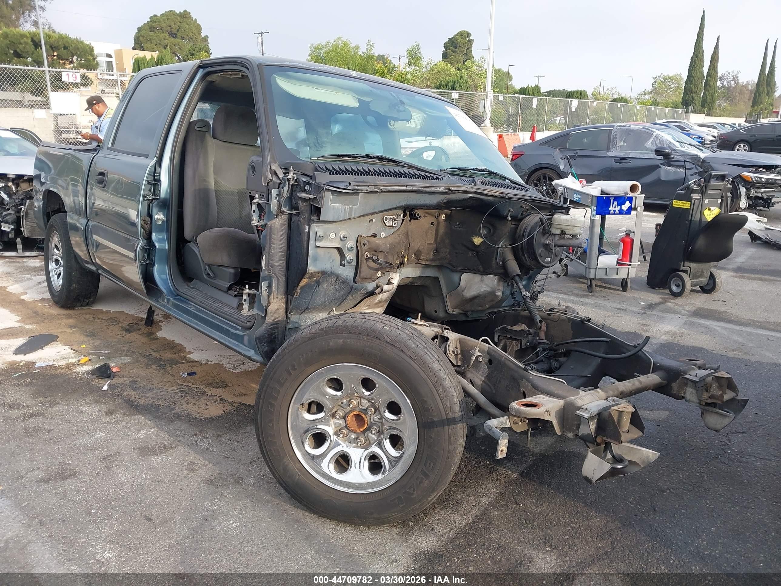 2006 Chevrolet Silverado 1500 Ls Серый vin: 2GCEC13V561263138
