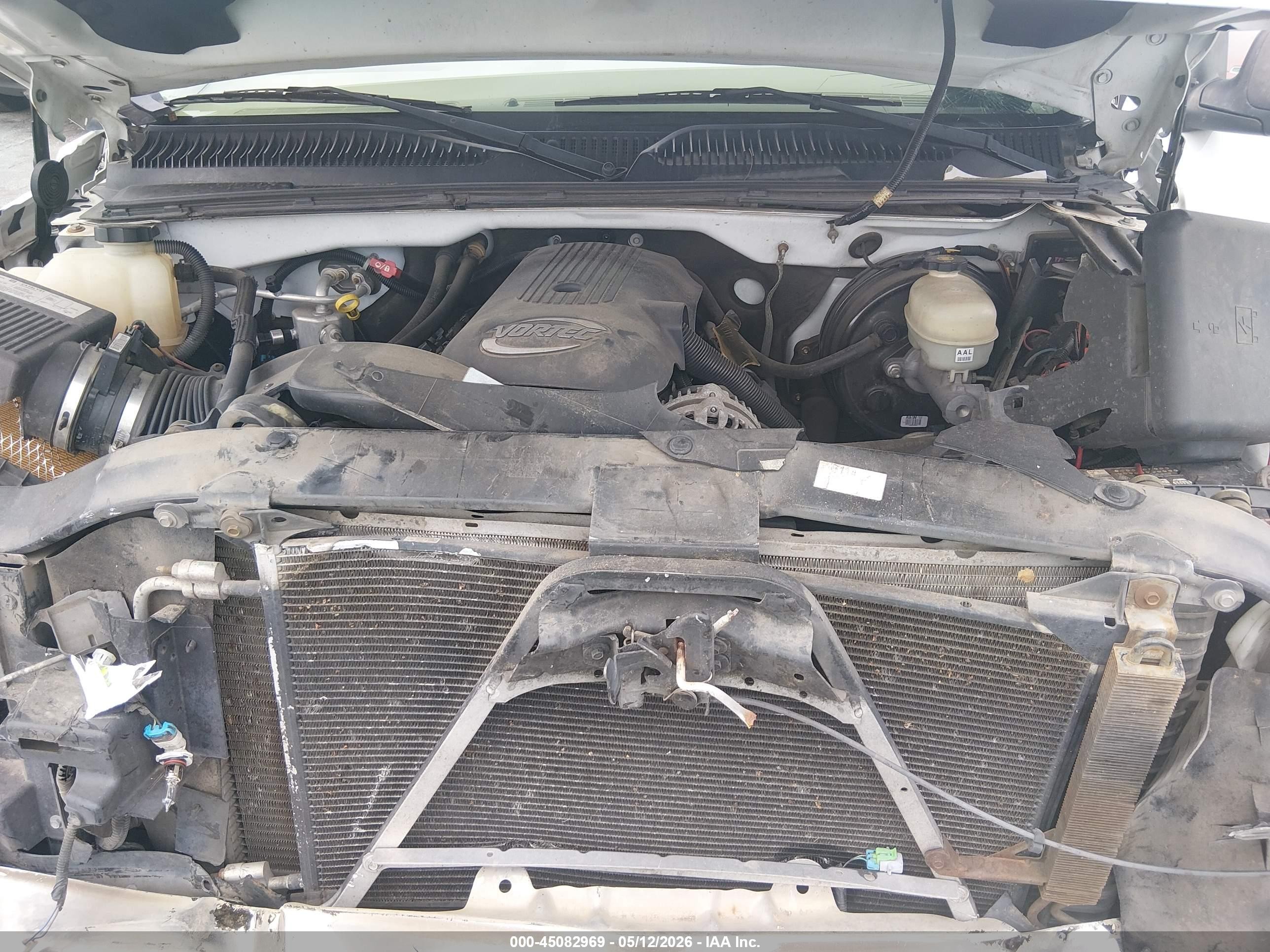 2006 Chevrolet Silverado 1500 Ls White vin: 2GCEC13V561271742
