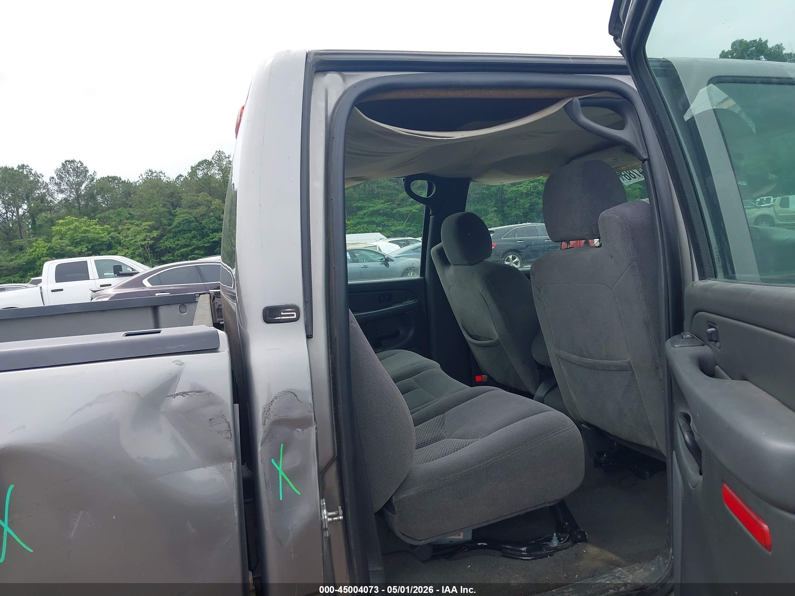 2006 Chevrolet Silverado 1500 Ls Silver vin: 2GCEC13V561277198