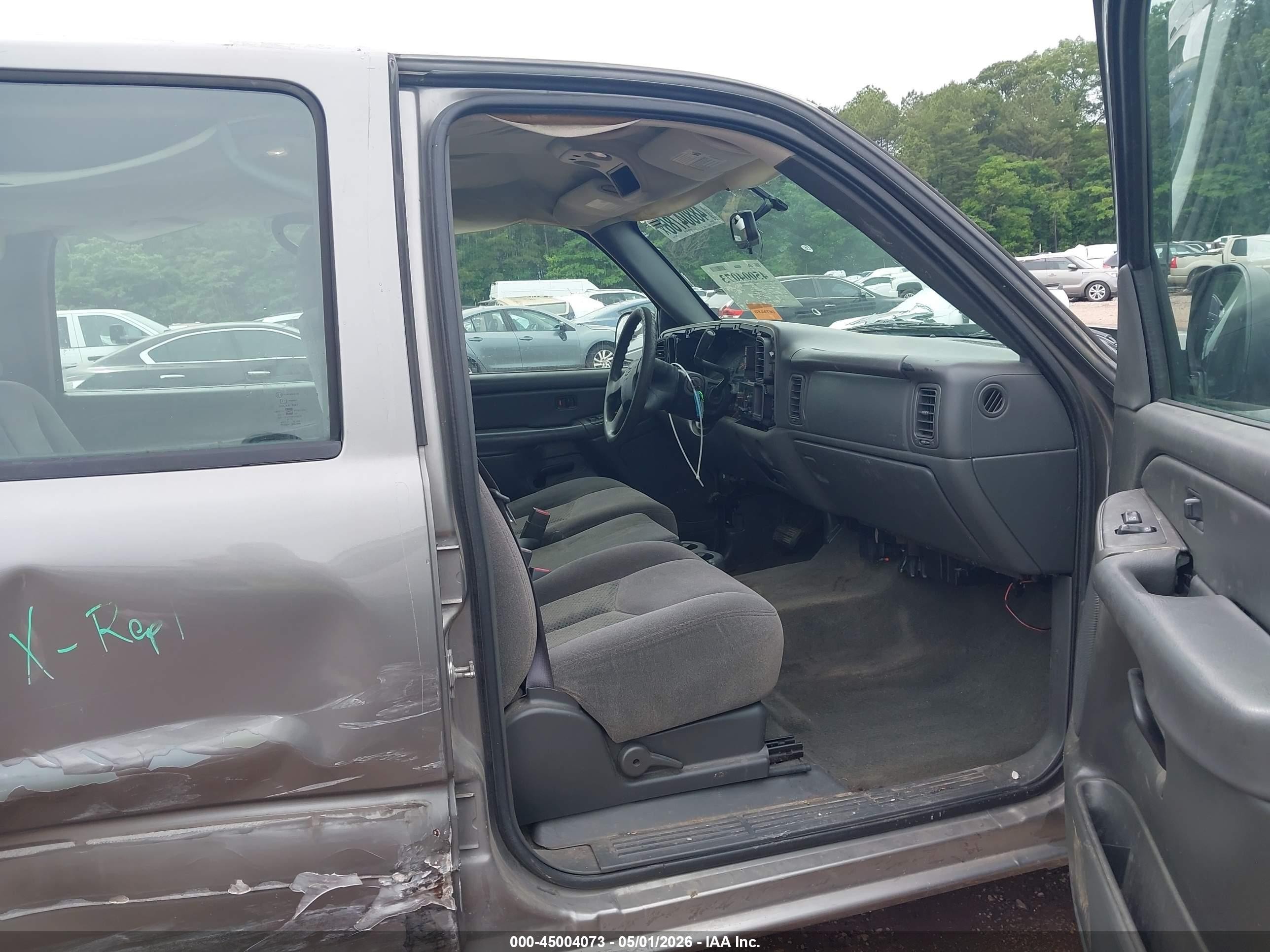 2006 Chevrolet Silverado 1500 Ls Silver vin: 2GCEC13V561277198