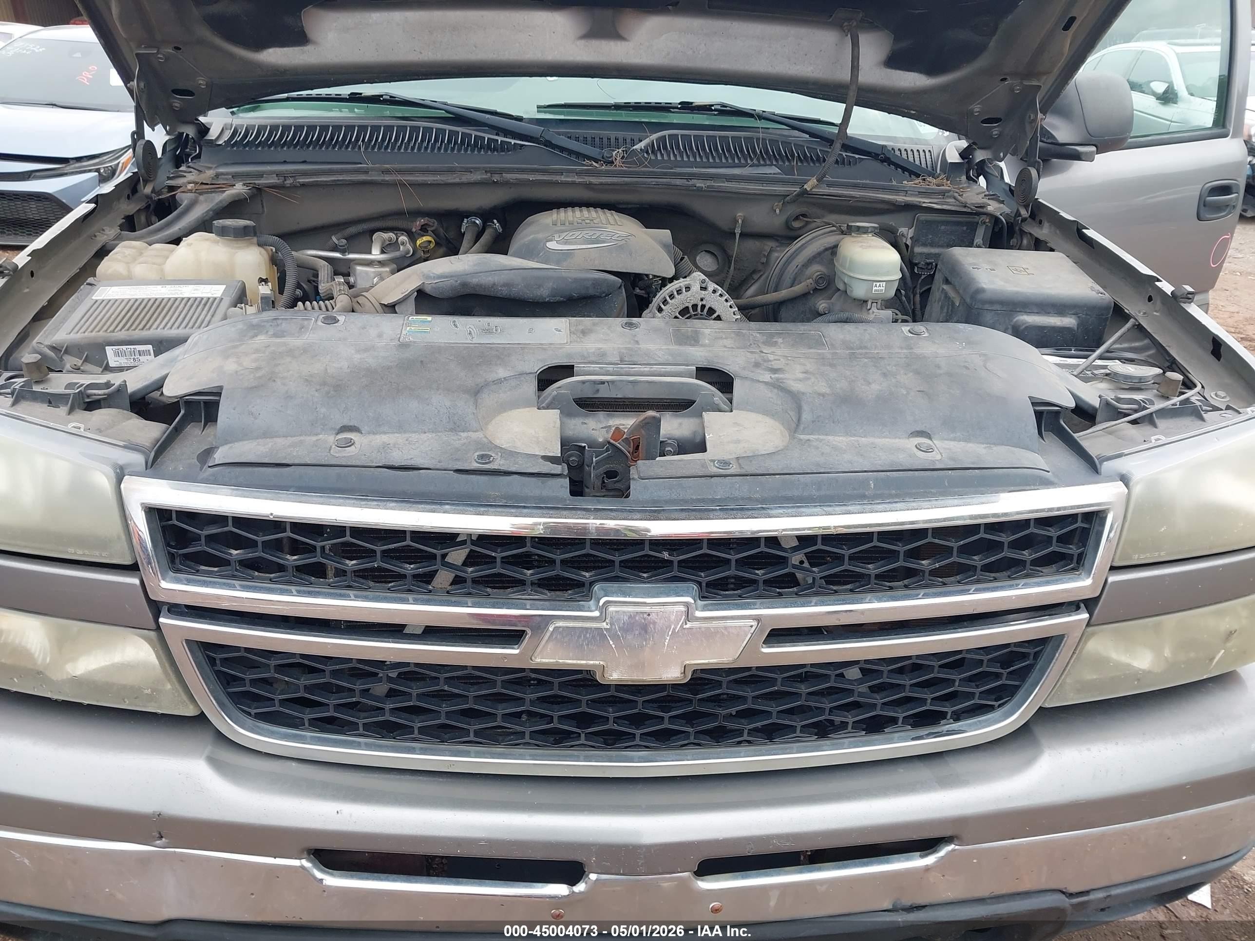 2006 Chevrolet Silverado 1500 Ls Silver vin: 2GCEC13V561277198