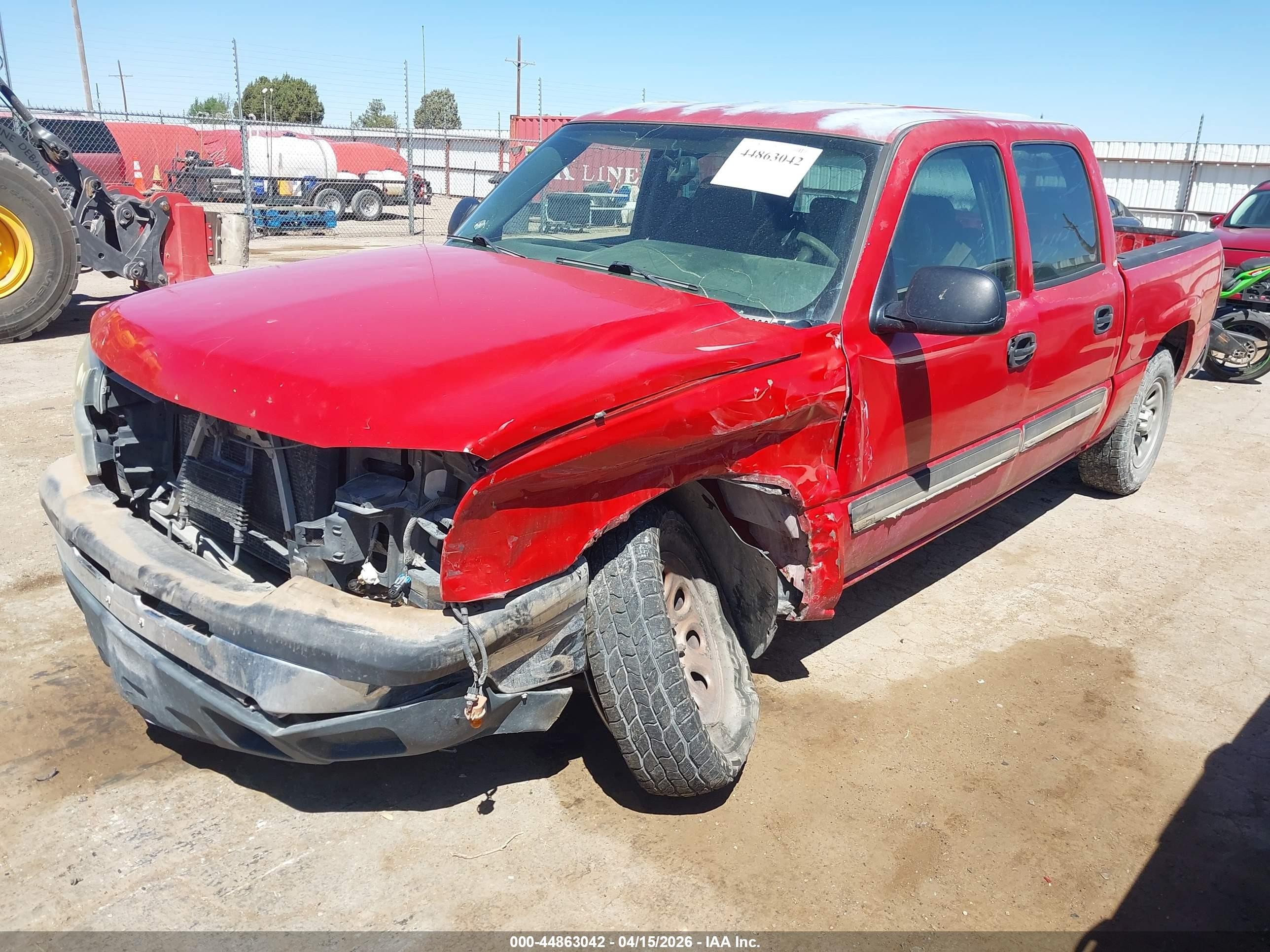 2007 Chevrolet Silverado 1500 Classic Ls Red vin: 2GCEC13V571108879
