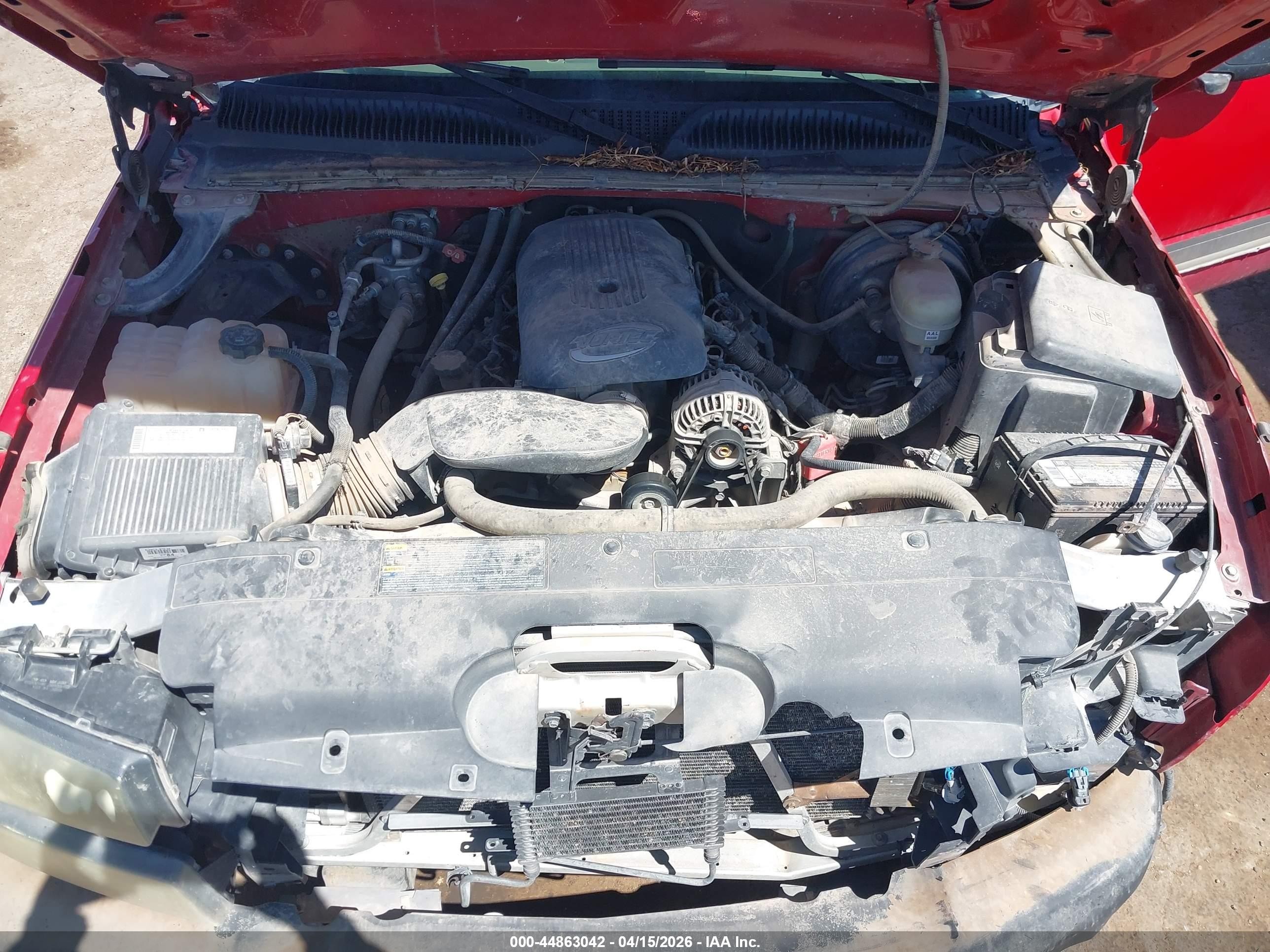 2007 Chevrolet Silverado 1500 Classic Ls Red vin: 2GCEC13V571108879