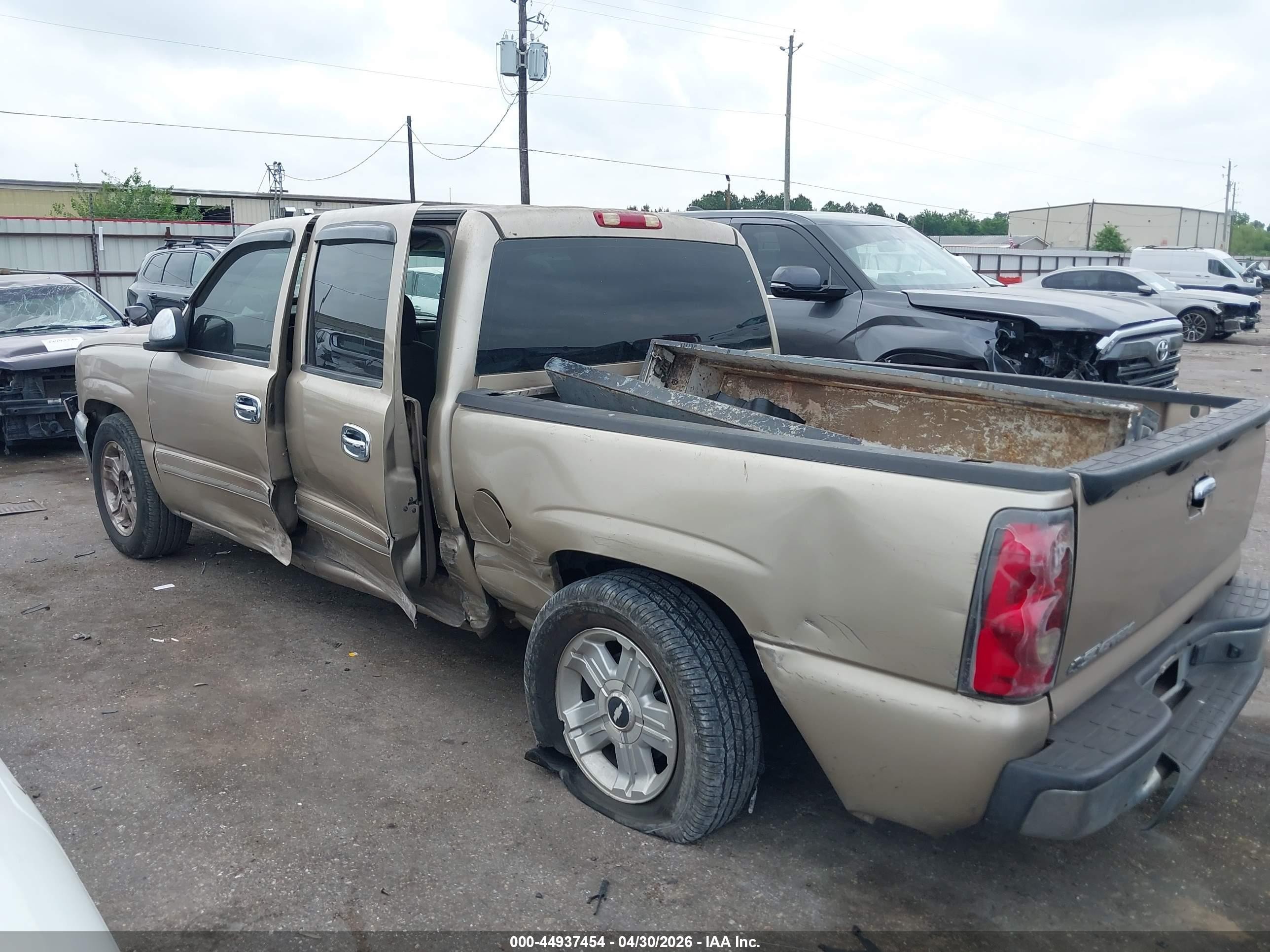 2007 Chevrolet Silverado 1500 Classic Ls Champagne vin: 2GCEC13V571146600