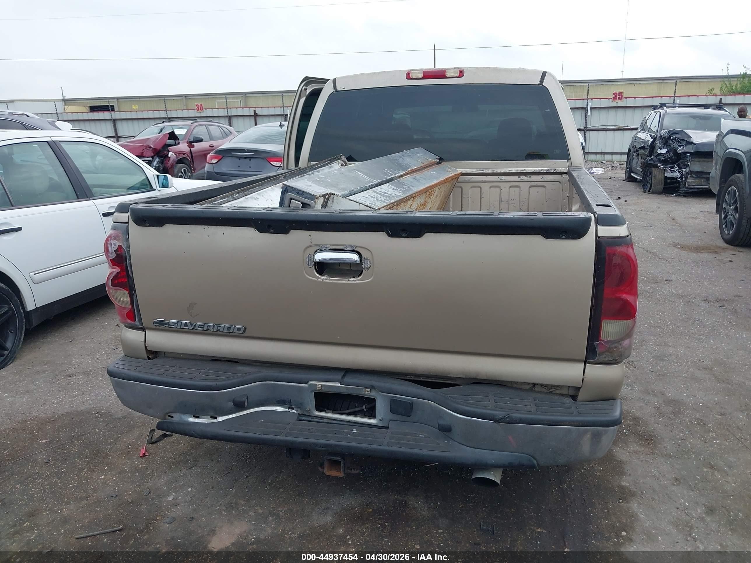 2007 Chevrolet Silverado 1500 Classic Ls Champagne vin: 2GCEC13V571146600