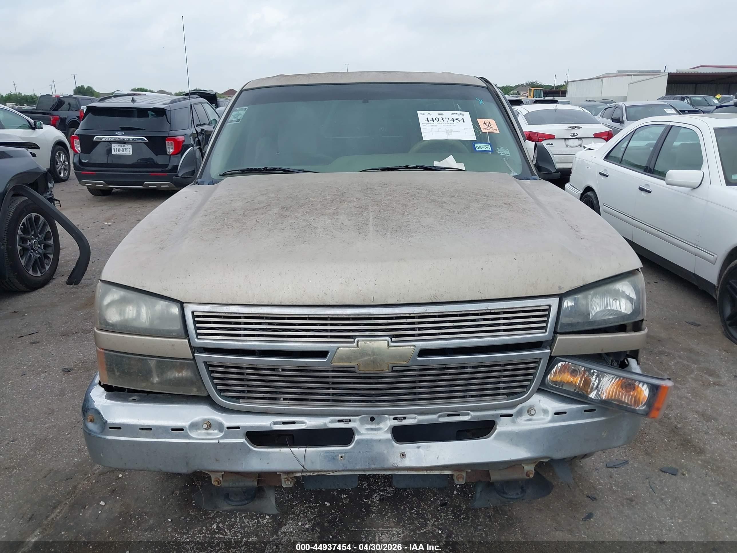 2007 Chevrolet Silverado 1500 Classic Ls Champagne vin: 2GCEC13V571146600