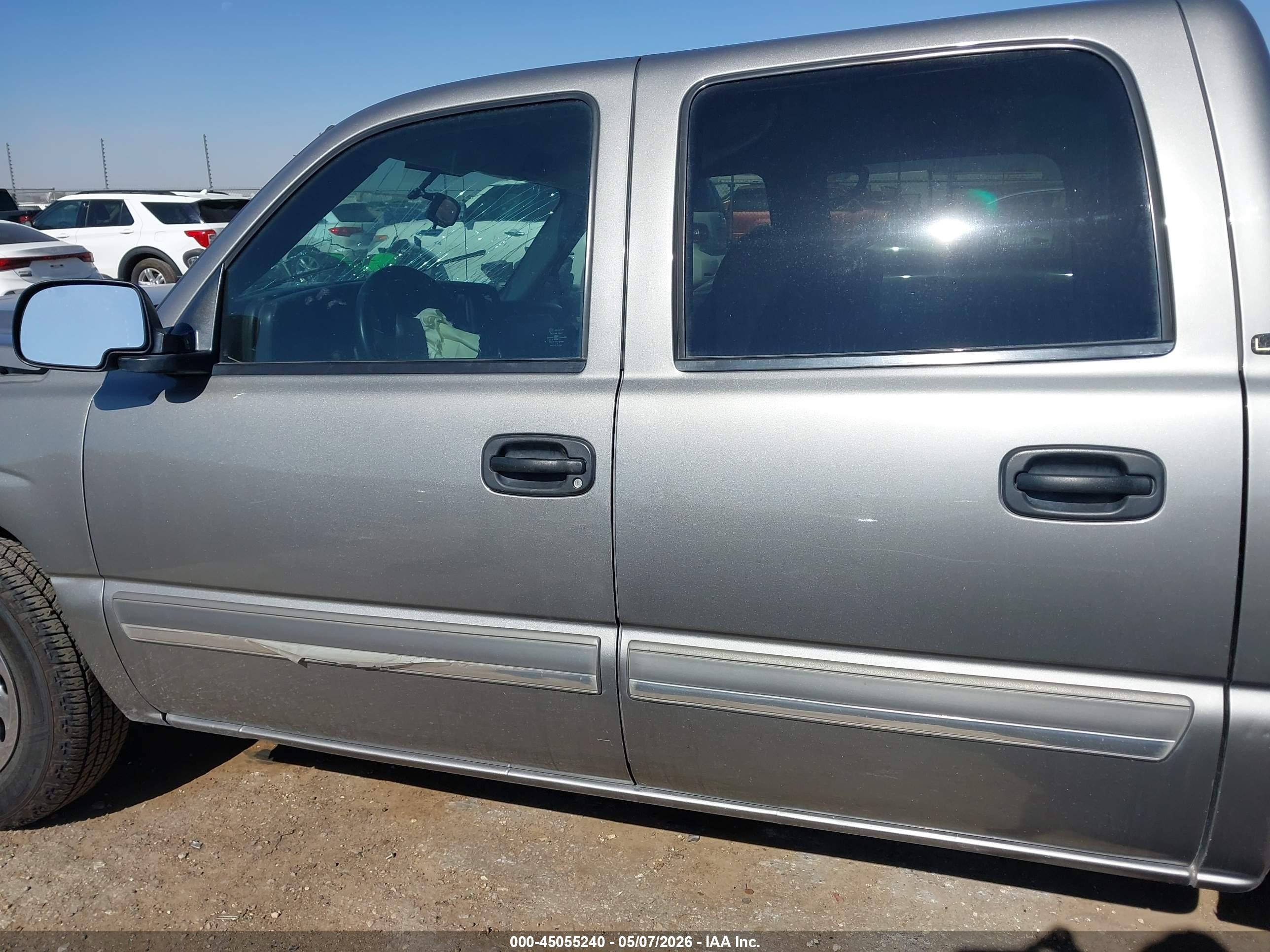 2007 Chevrolet Silverado 1500 Classic Ls Silver vin: 2GCEC13V571147231