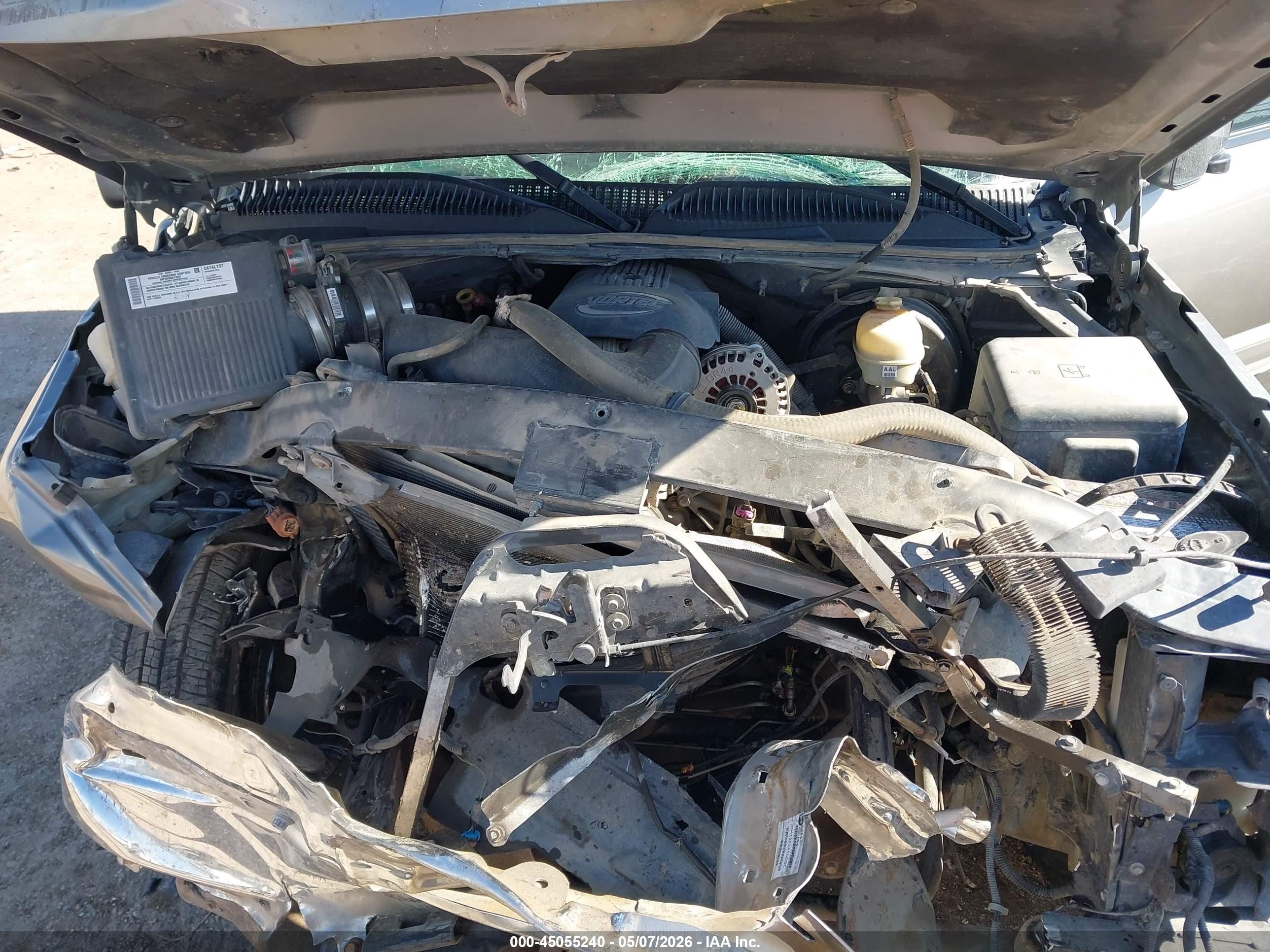 2007 Chevrolet Silverado 1500 Classic Ls Silver vin: 2GCEC13V571147231