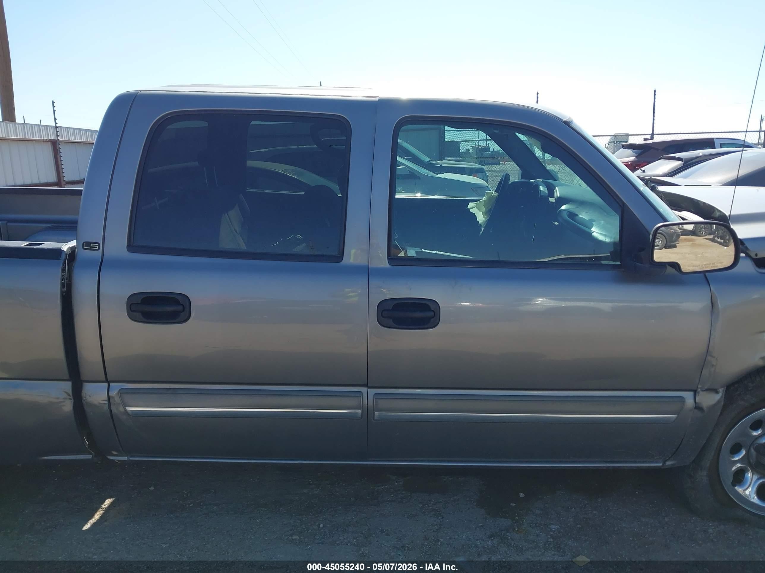 2007 Chevrolet Silverado 1500 Classic Ls Silver vin: 2GCEC13V571147231