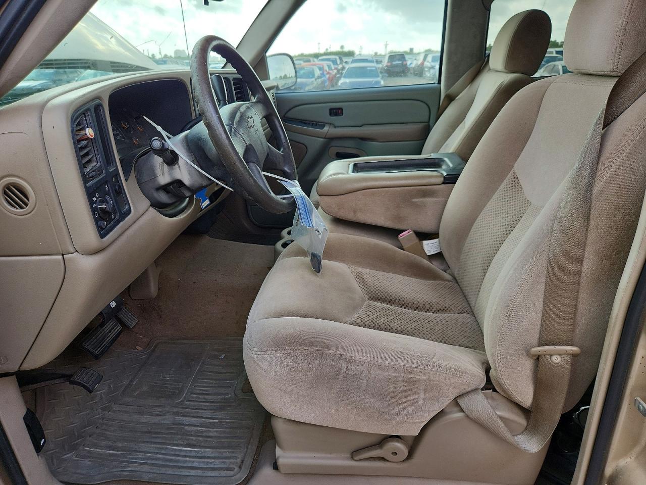 2007 Chevrolet Silverado C1500 Classic Crew Cab Tan vin: 2GCEC13V571156267
