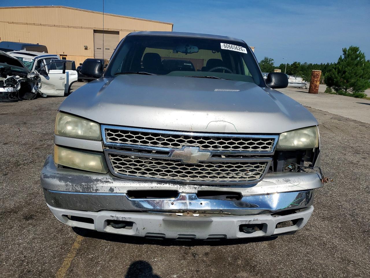 2006 Chevrolet Silverado C1500 Silver vin: 2GCEC13V661312752