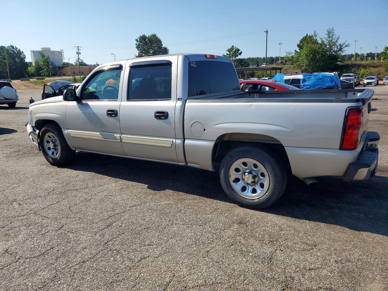 2006 Chevrolet Silverado C1500 Silver vin: 2GCEC13V661312752