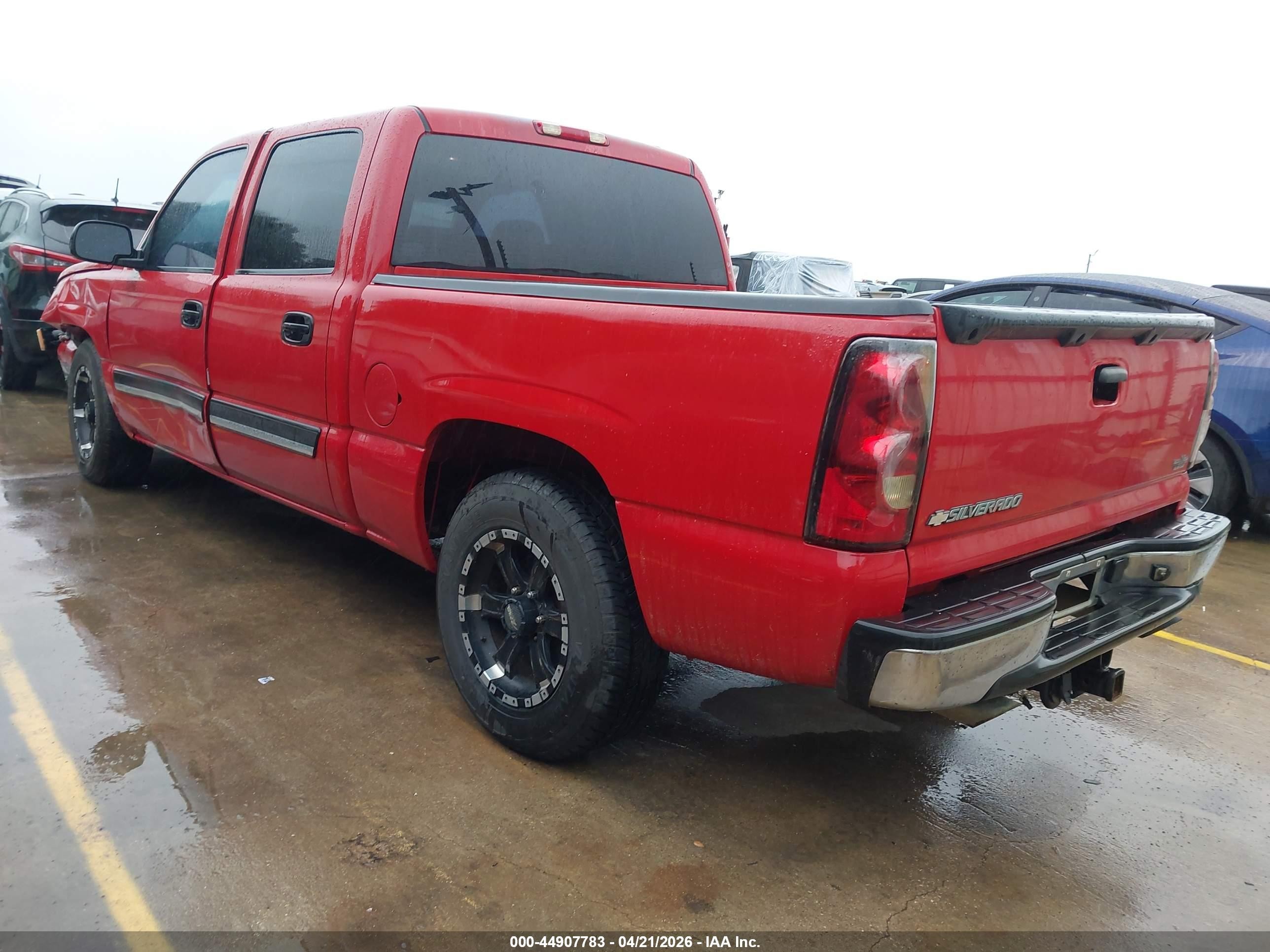 2006 Chevrolet Silverado 1500 Ls Red vin: 2GCEC13V661318339
