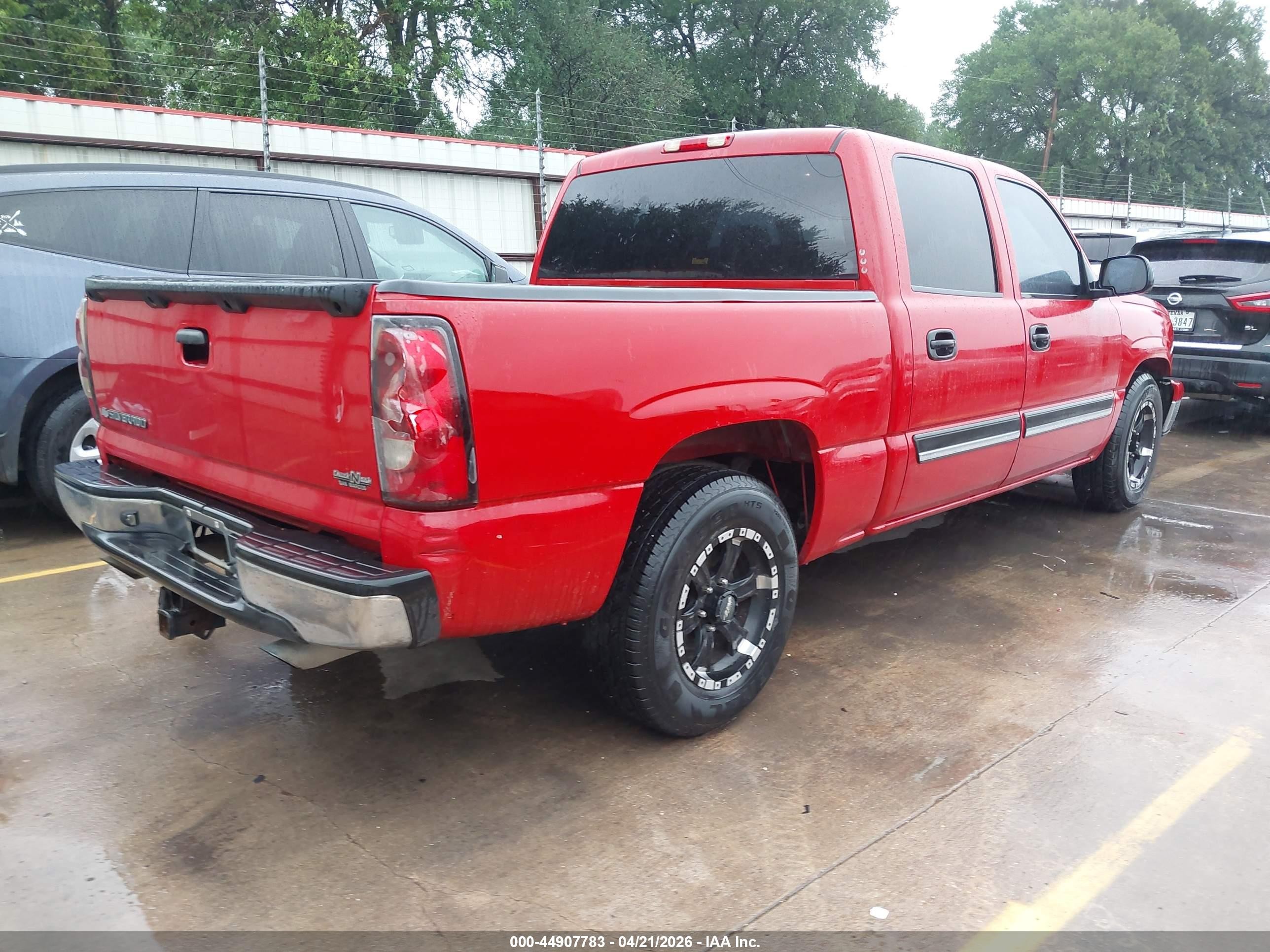 2006 Chevrolet Silverado 1500 Ls Red vin: 2GCEC13V661318339