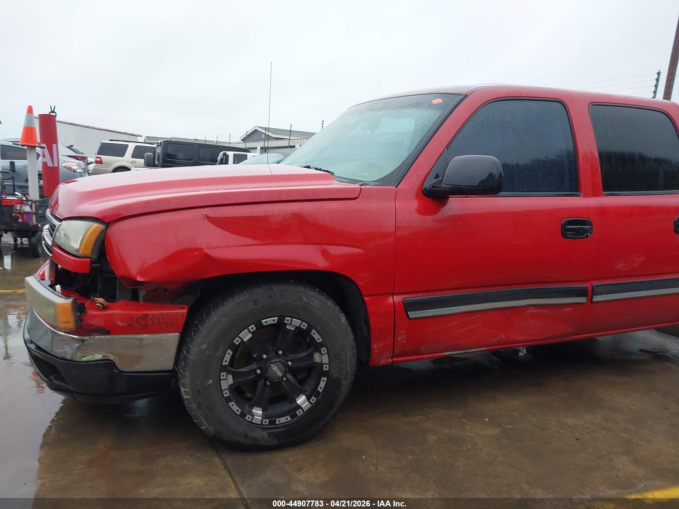 2006 Chevrolet Silverado 1500 Ls Red vin: 2GCEC13V661318339