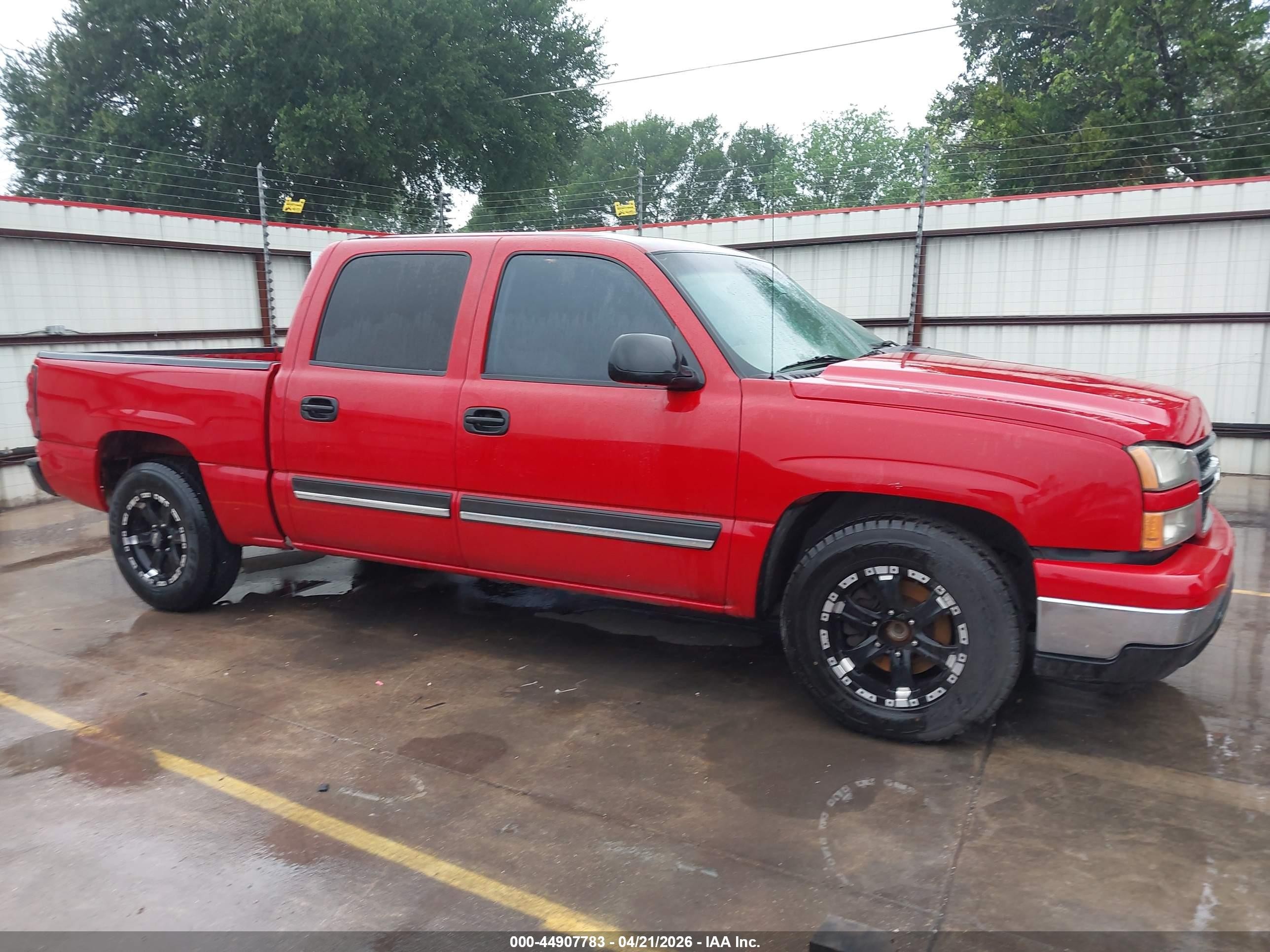 2006 Chevrolet Silverado 1500 Ls Red vin: 2GCEC13V661318339