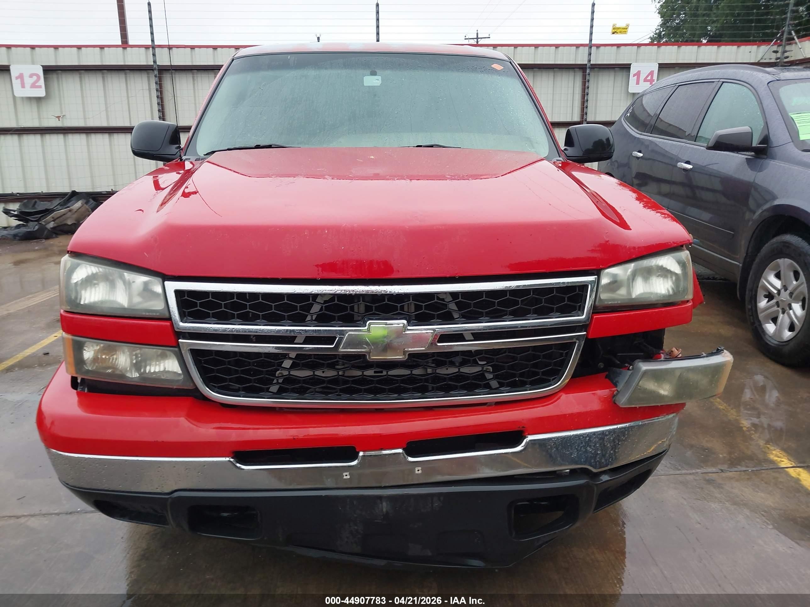 2006 Chevrolet Silverado 1500 Ls Red vin: 2GCEC13V661318339
