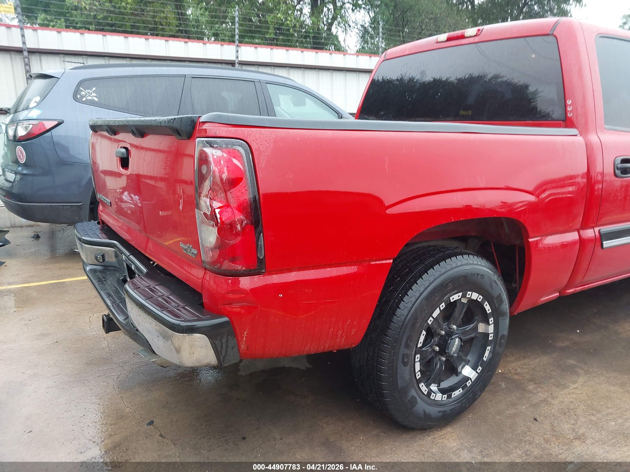 2006 Chevrolet Silverado 1500 Ls Red vin: 2GCEC13V661318339