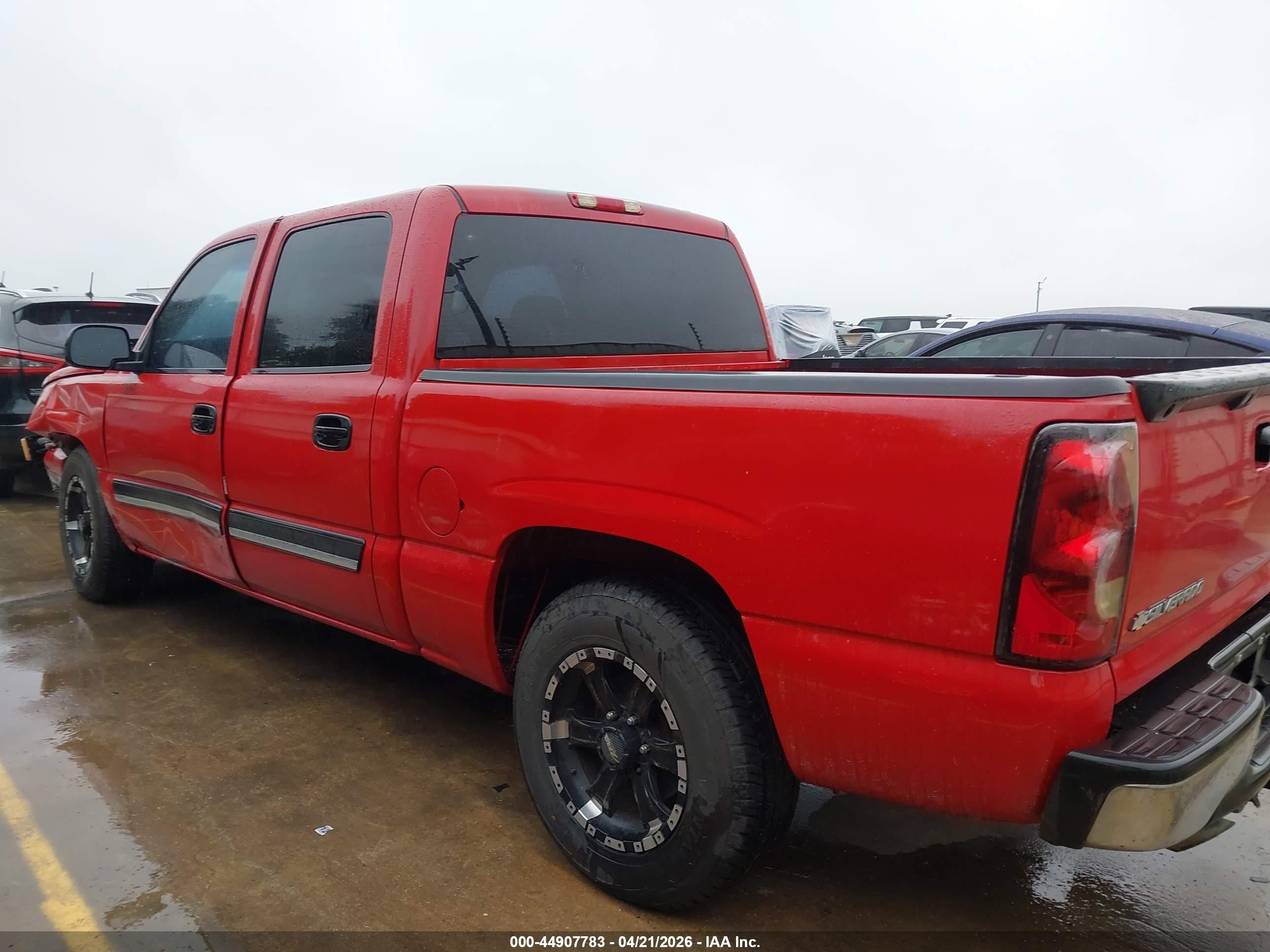 2006 Chevrolet Silverado 1500 Ls Red vin: 2GCEC13V661318339