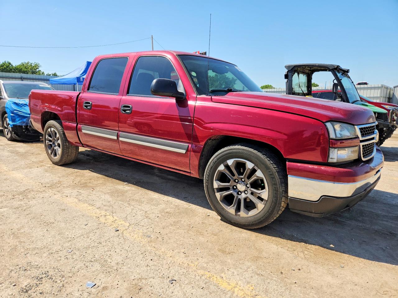 2006 Chevrolet Silverado C1500 Maroon vin: 2GCEC13V661326442