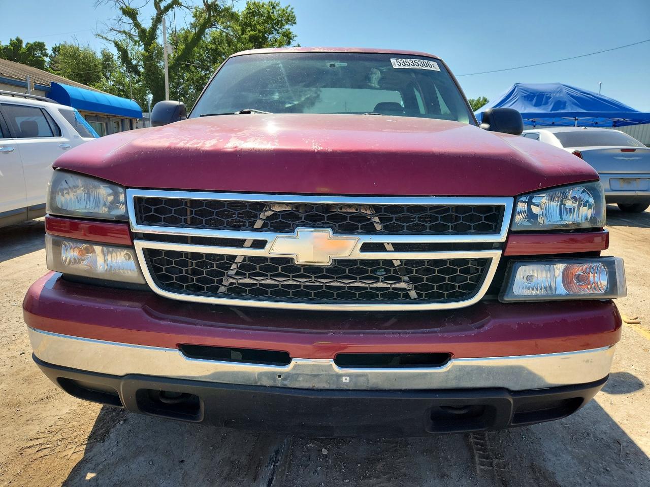 2006 Chevrolet Silverado C1500 Maroon vin: 2GCEC13V661326442