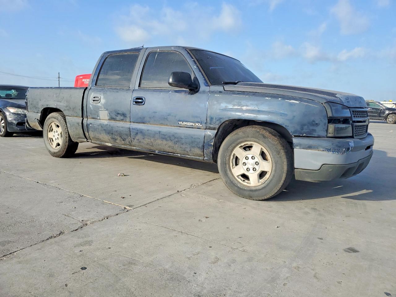 2007 Chevrolet Silverado C1500 Classic Crew Cab Blue vin: 2GCEC13V671101410