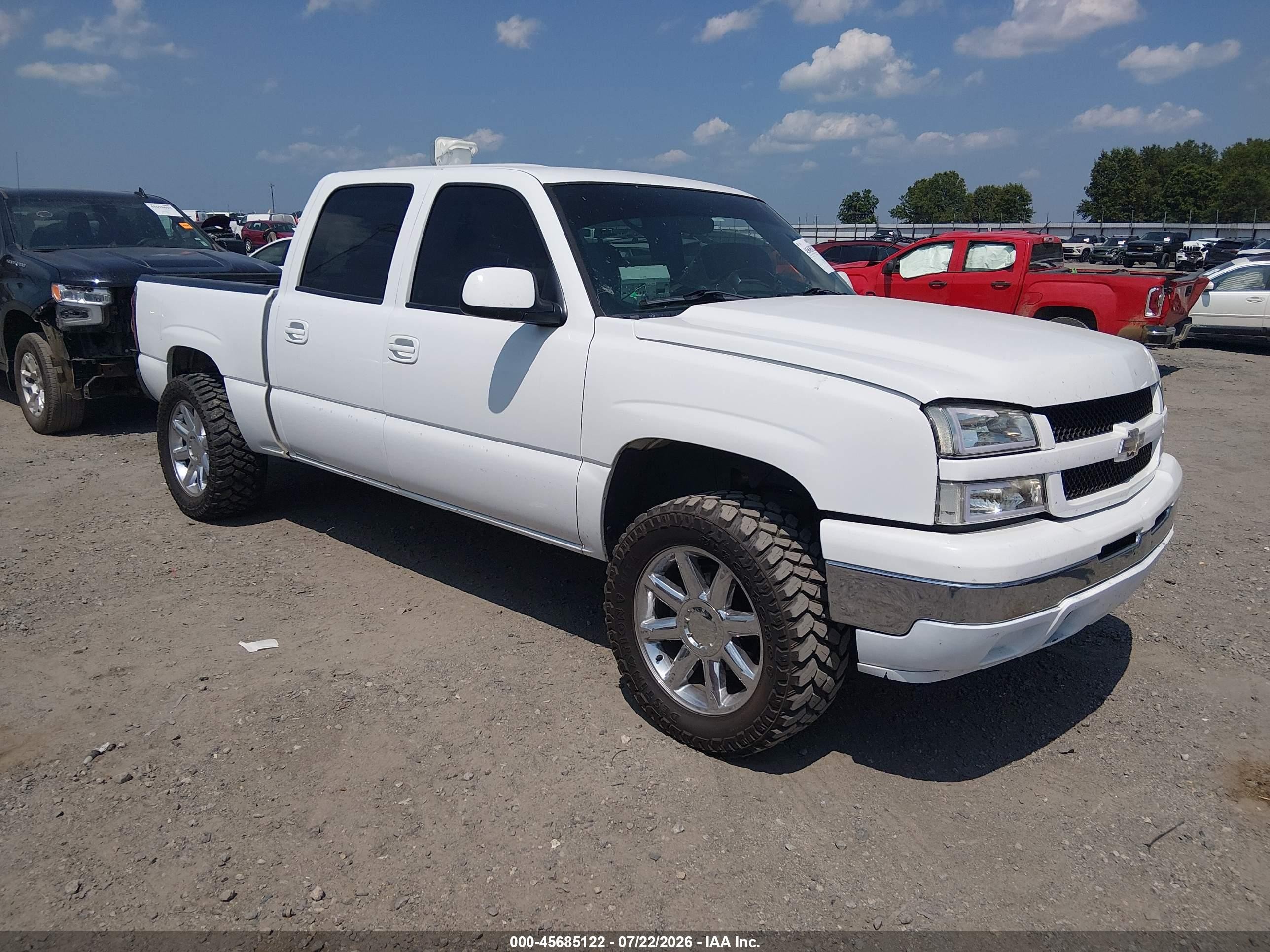 2006 Chevrolet Silverado 1500 Ls Белый vin: 2GCEC13V761328510