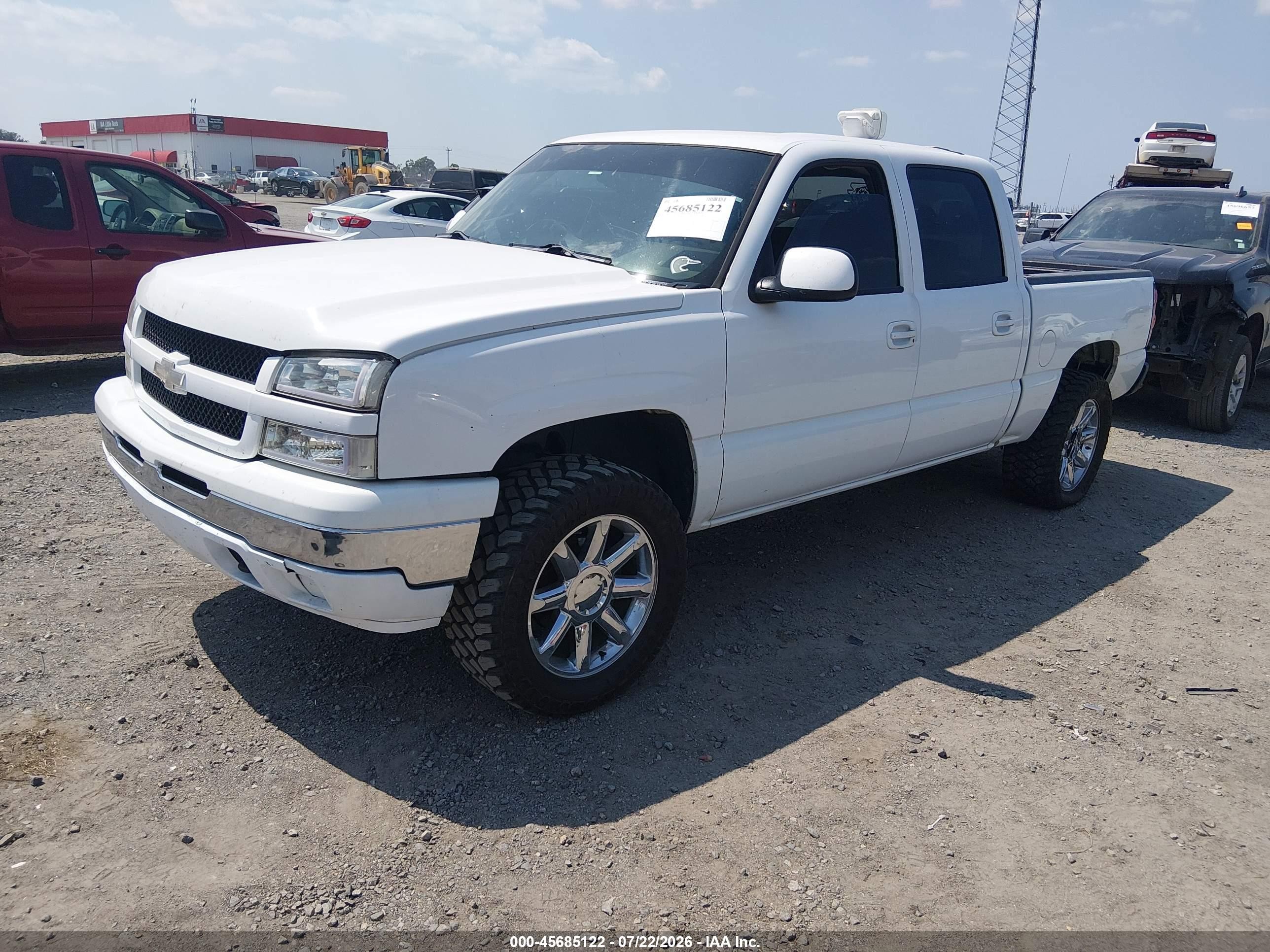2006 Chevrolet Silverado 1500 Ls Белый vin: 2GCEC13V761328510
